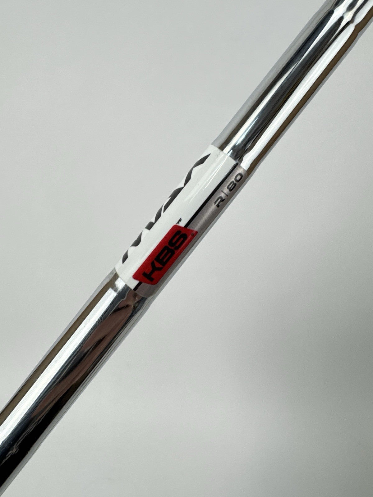 KBS Max 80 Iron Shaft Regular Flex Steel 35” /0.370 Parallel /338103