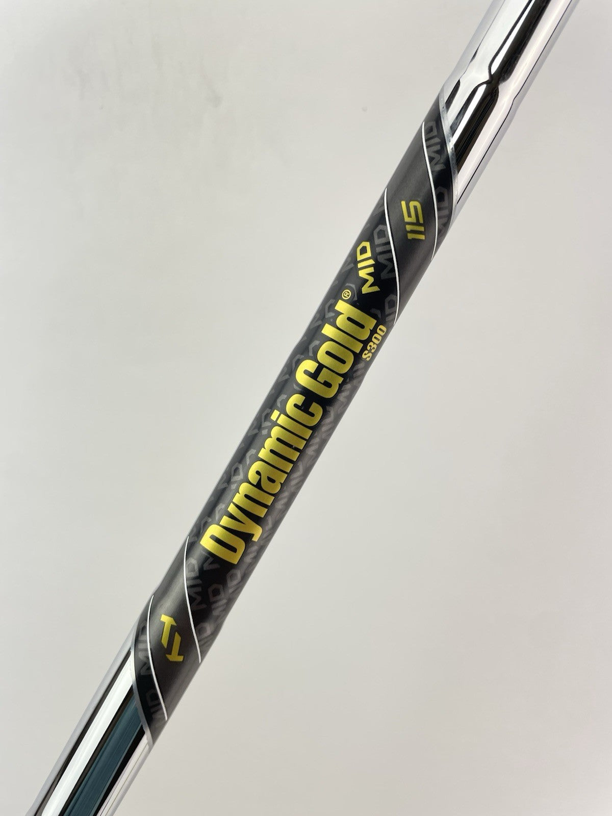 Dynamic Gold Mid Iron Shaft 115 Stiff Flex Steel 36.25 /0.355 Tapered /257853