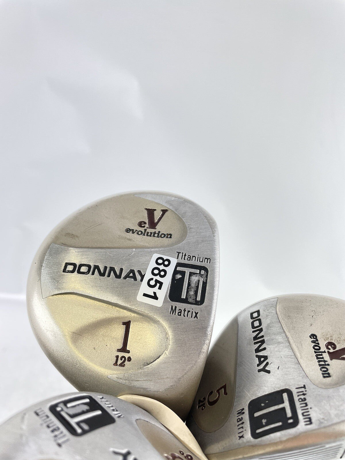 Donnay Ladies Driver, Fairway Bundle 1,3&5 Woods Ladies Graphite /New Grips/885112