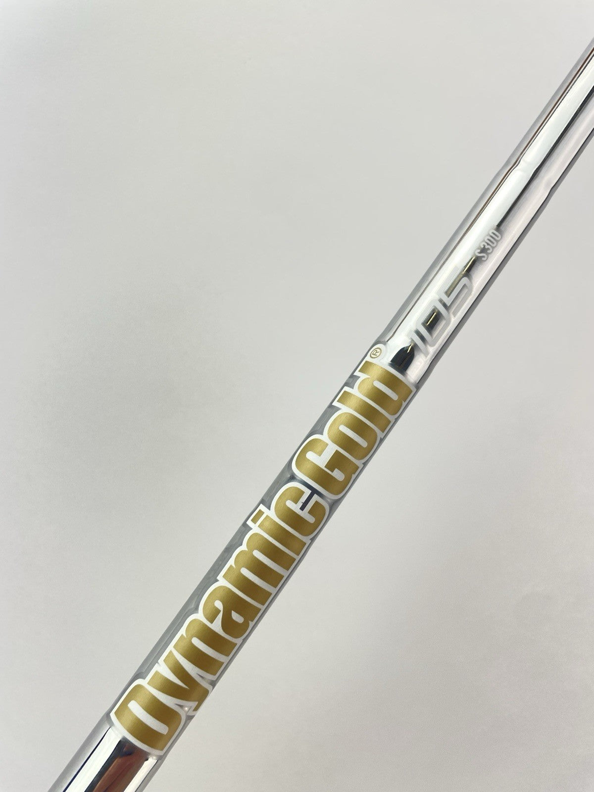 Dynamic Gold 105 Iron Shaft S300 Stiff Flex Steel 35.75” /0.355 Tapered /292523