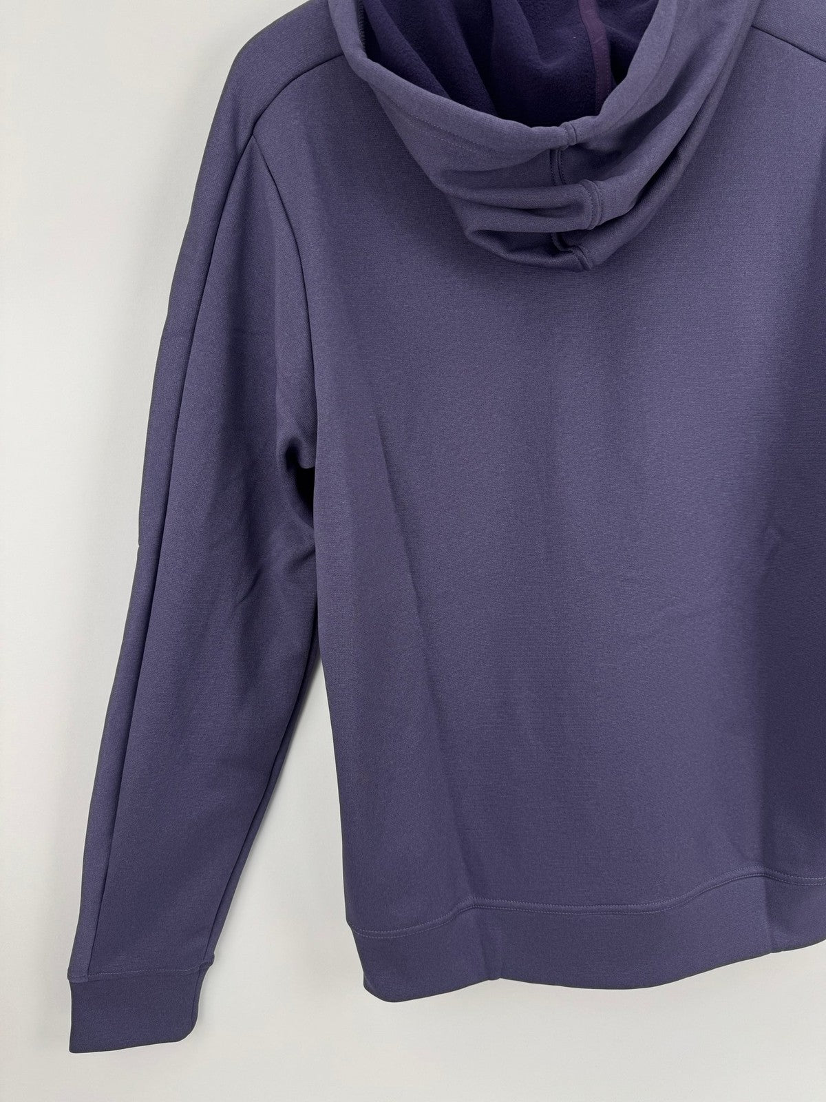Adidas Hoodie Men's Purple Activewear Size XL Fleece Lined/327268