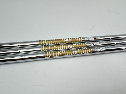 Dynamic Gold Wedge Shaft Set (3) 105 R300 Regular Steel /0.355 Tapered /328870