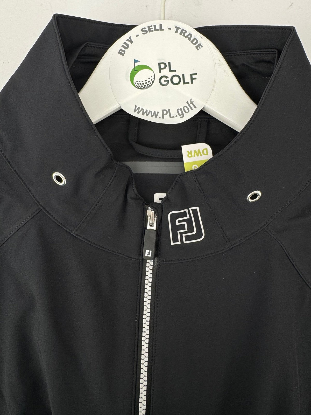 FootJoy Hydro Tour Jacket Mens XL Black Lightweight Waterproof Golf Gear/337615