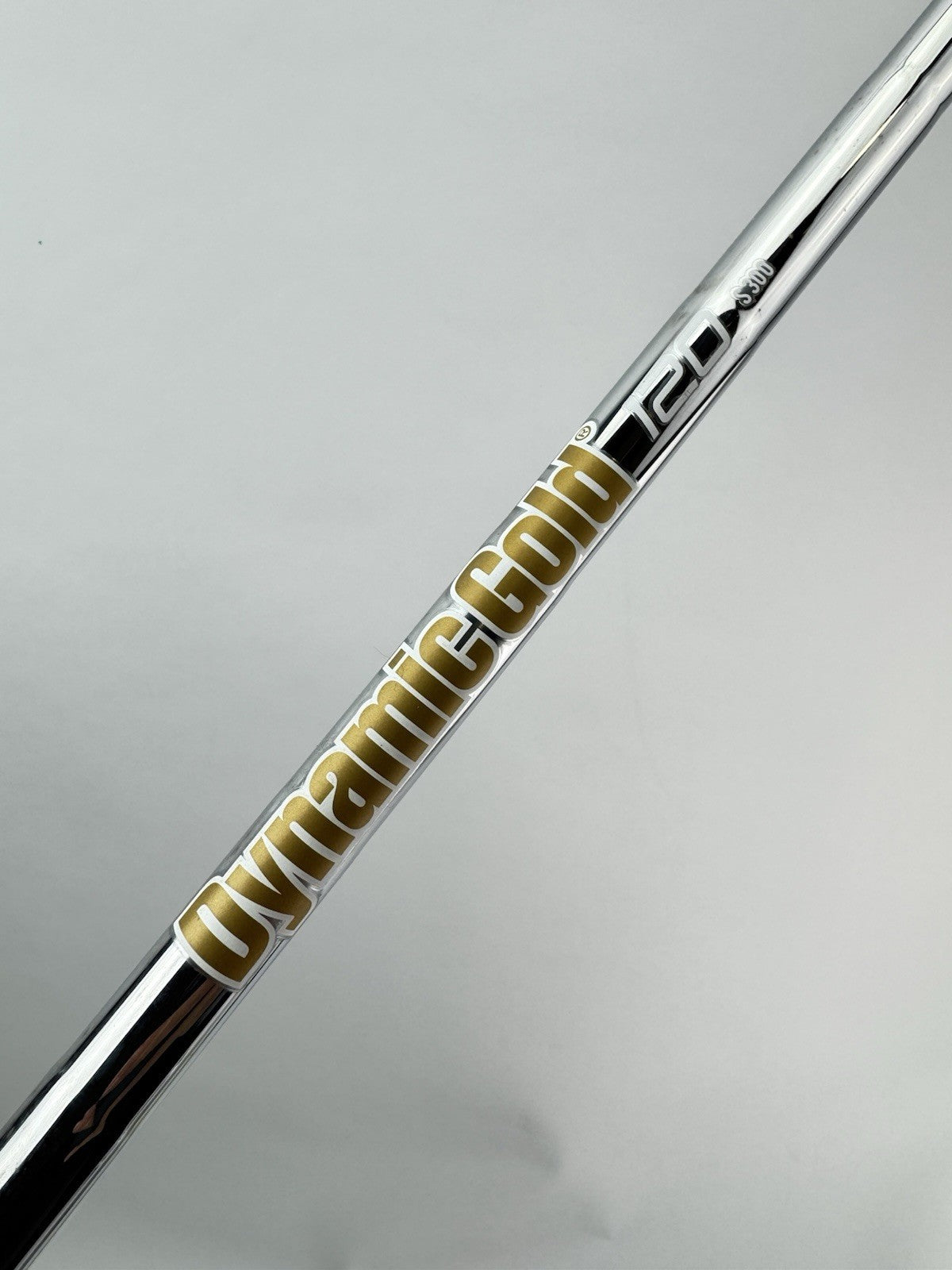 Dynamic Gold 120 Iron Shaft S300 Stiff Flex Steel 35.5” /0.355 Tapered /294180