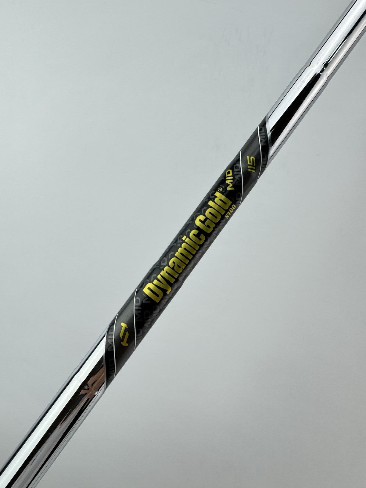 Dynamic Gold 115 Iron Shaft Mid X100 X Flex Steel 35.25” /0.355 Tapered /258930