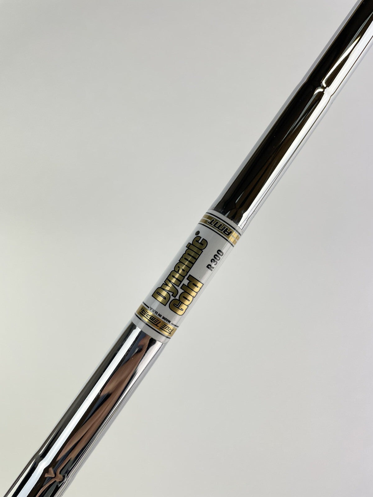 Dynamic Gold AMT R300 Iron Shaft Regular Flex Steel 35.5” /0.355 Tapered /126370