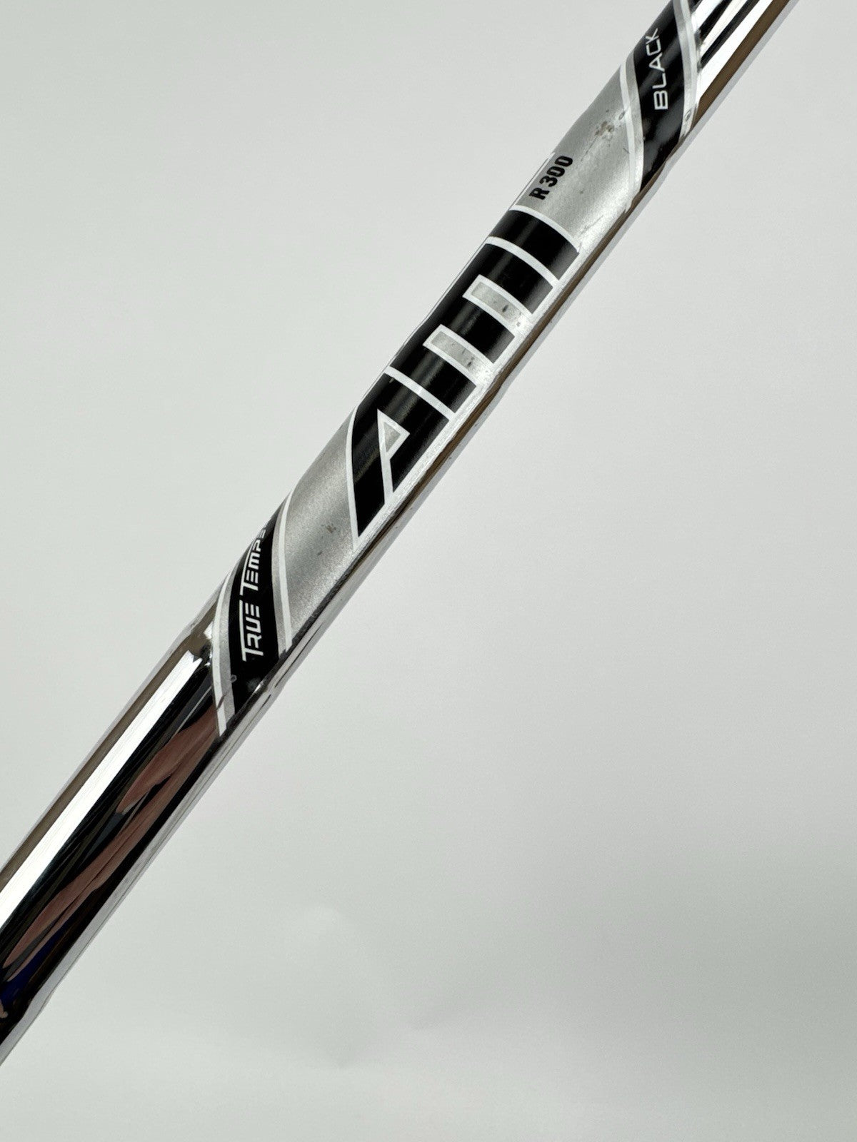 True Temper AMT Black Iron Shaft R300 Regular Flex Steel 35.25” /0.355 /323573