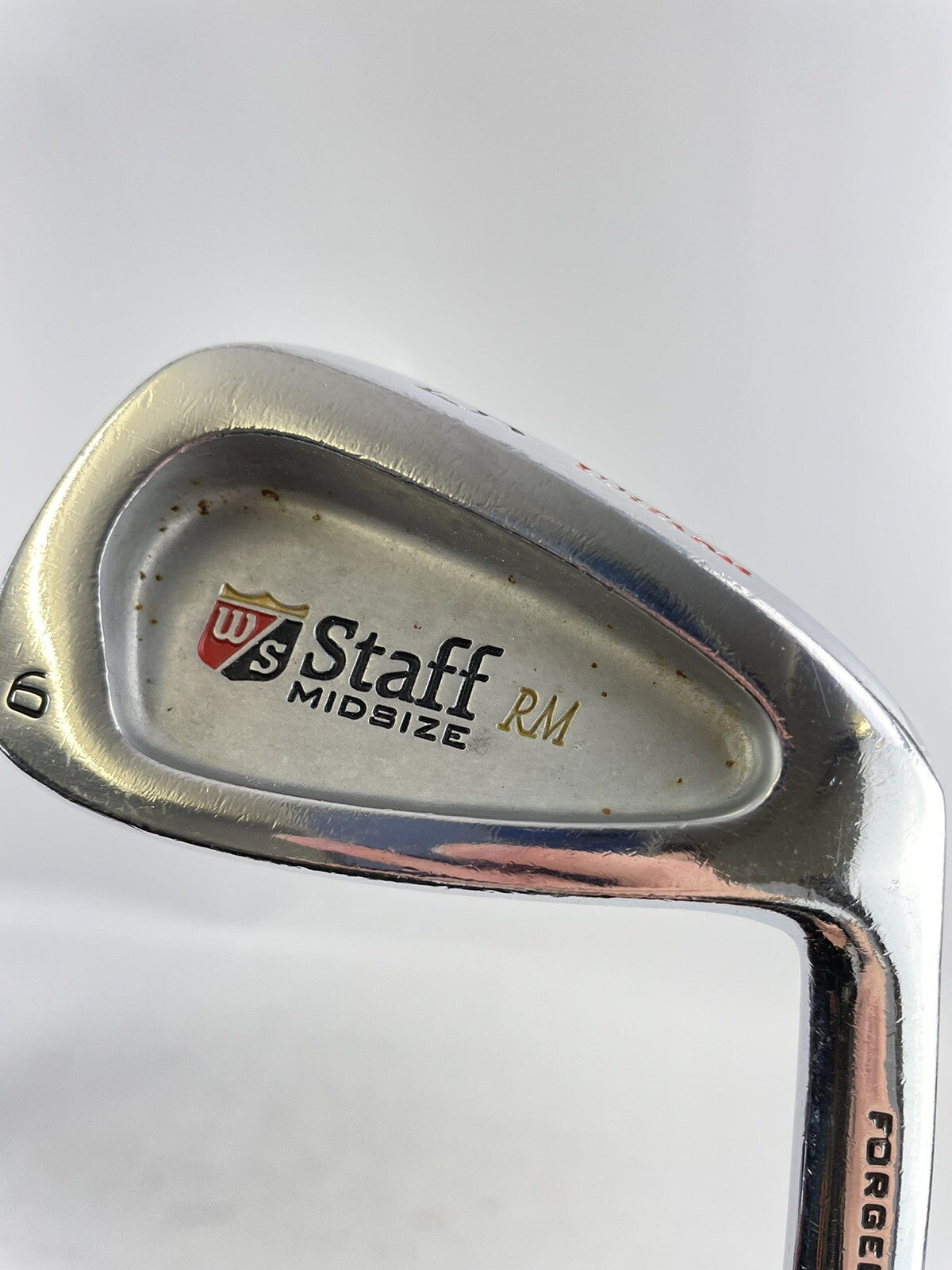 Wilson Staff Forged 6 Iron RM Midsize Stiff Graphite /Right Handed New Grip/72042