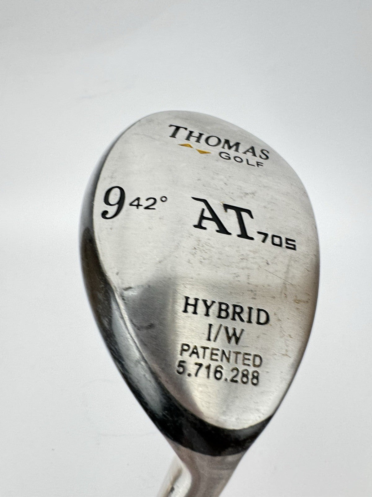 Thomas Golf 9 Hybrid 42* AT 705 Senior Flex Graphite /Right /New Grip /350491