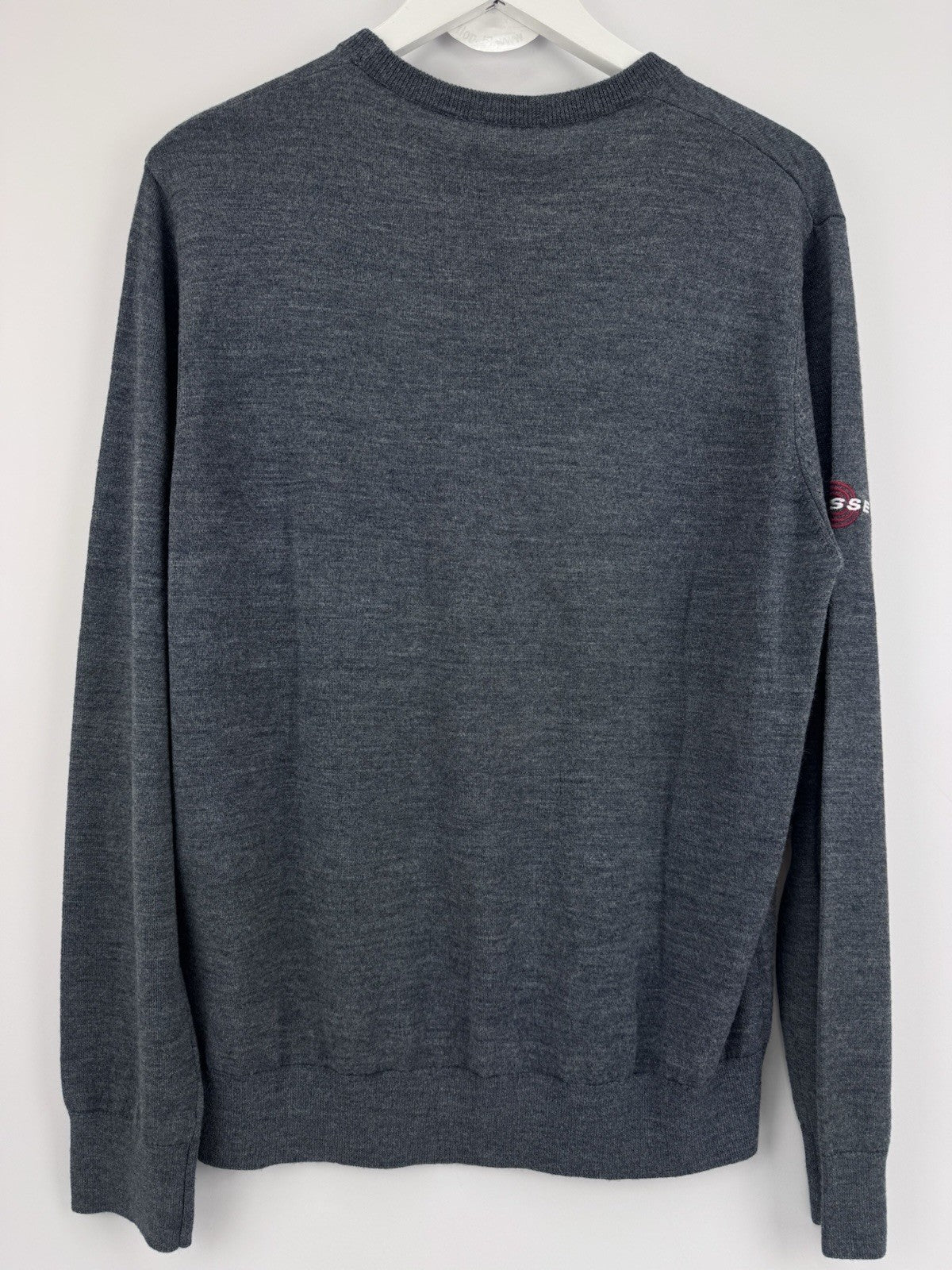 Men’s Callaway Odyssey Golf Merino Mix Jumper Size XL Steel Heather /323985