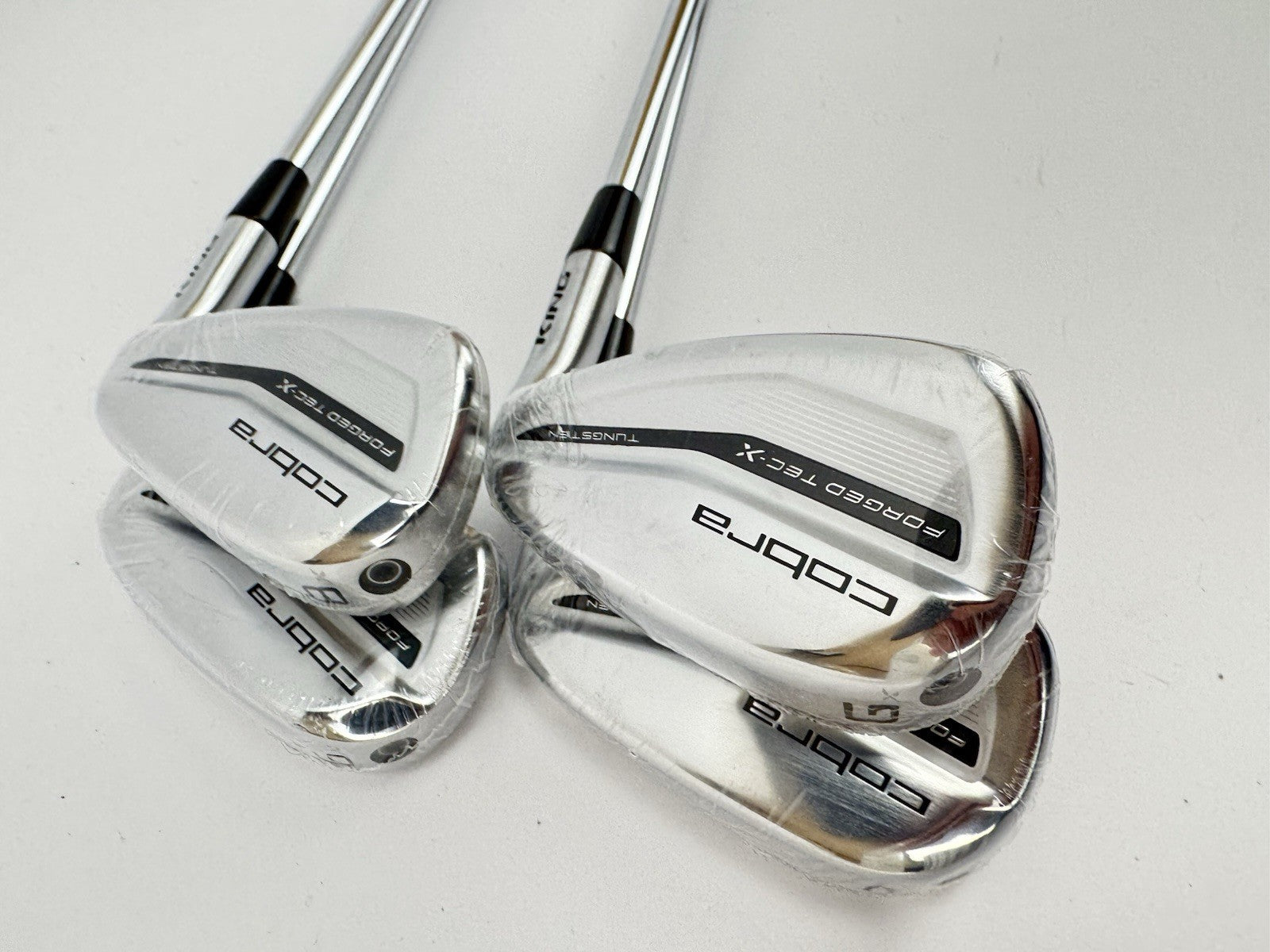 Cobra Forged Tec X Irons 6,8,PW+GW KBS Tour Lite Regular Steel /Right /New/3414915