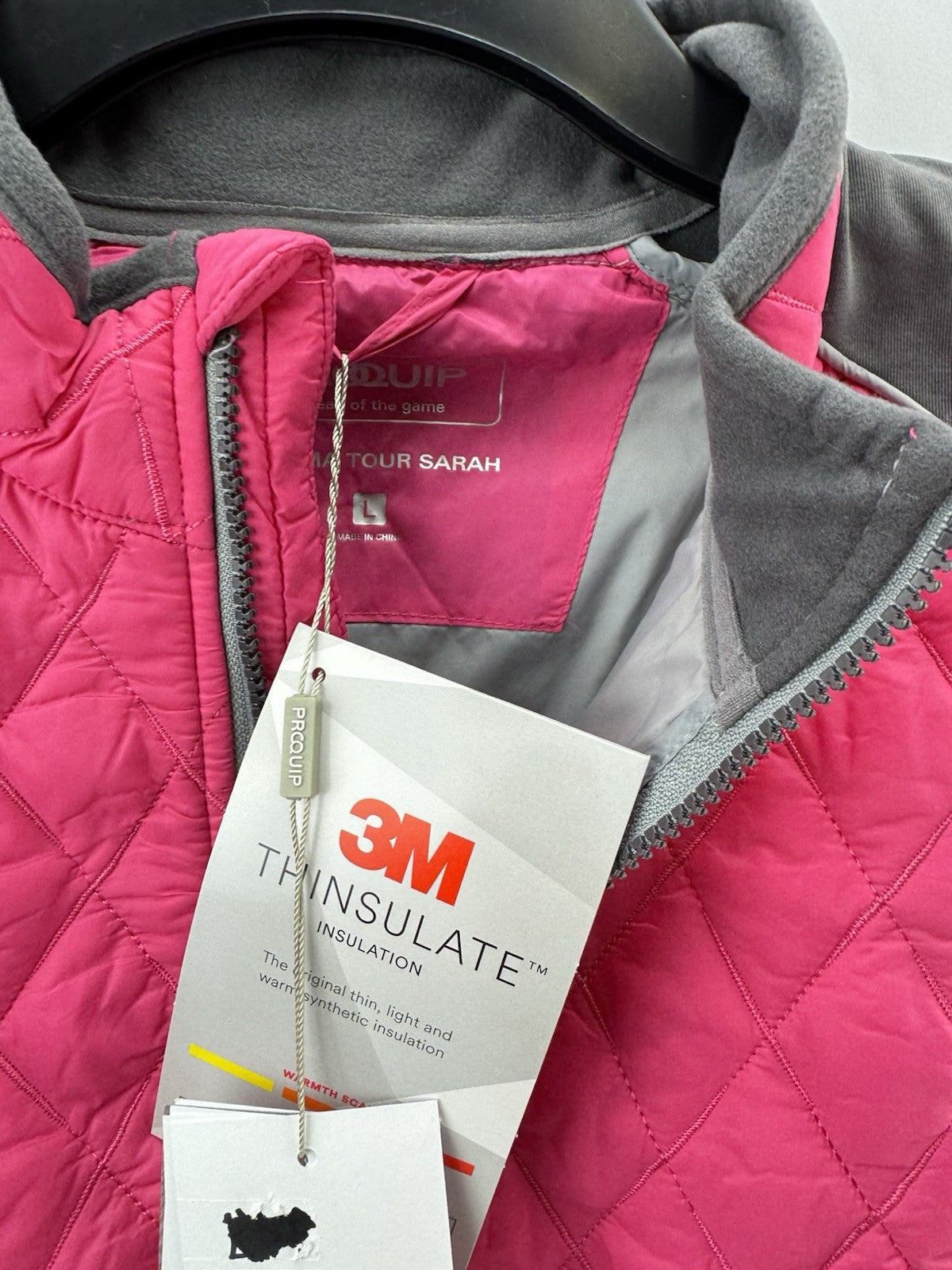 Proquip Golf Womens Jacket Therma Ava /Full Zip /Size UK L (12) New /223558
