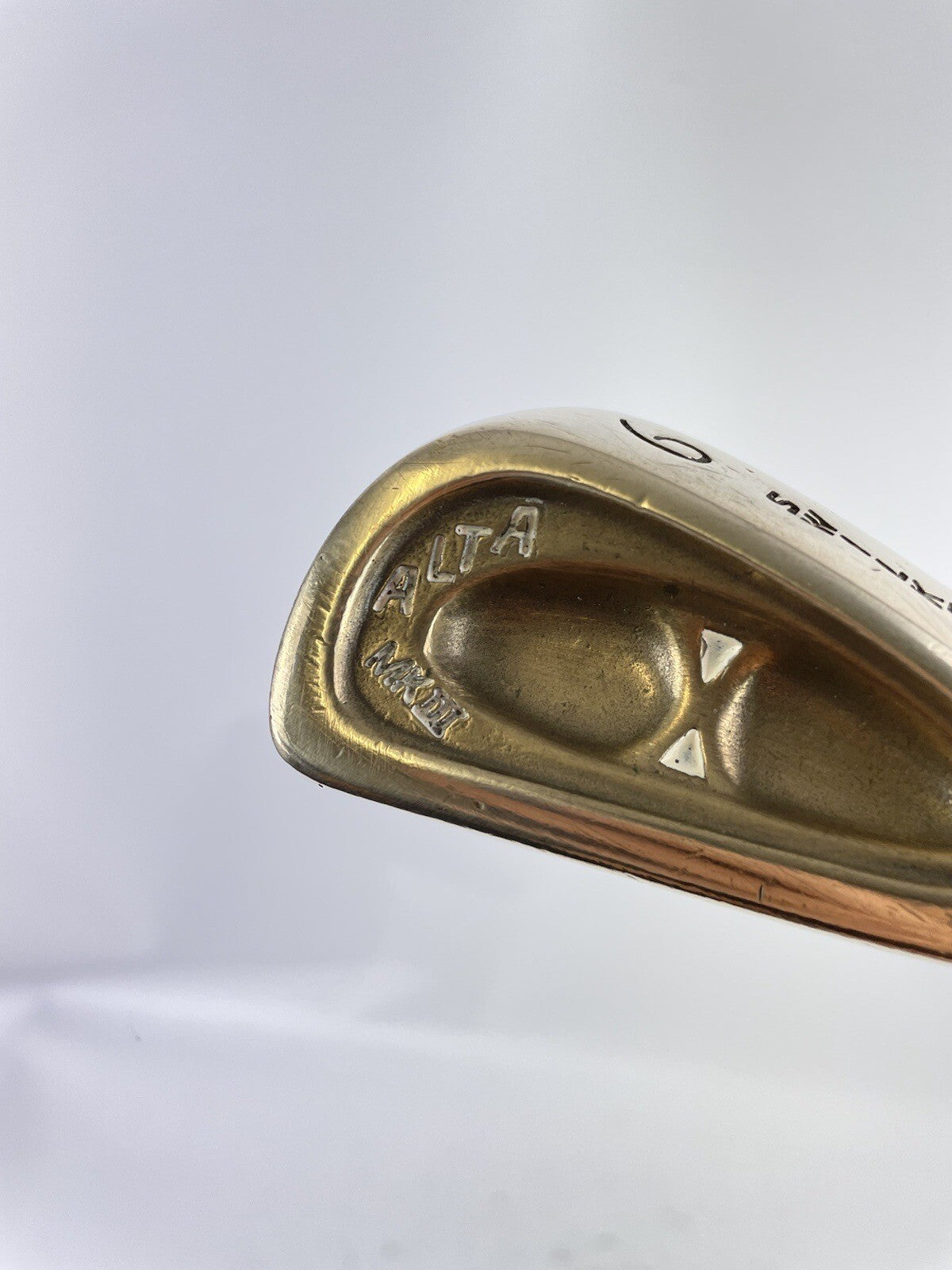 Swilken Golf Bronze 9 Iron Alta MKlll Regular Flex Steel /Right /New Grip /40861