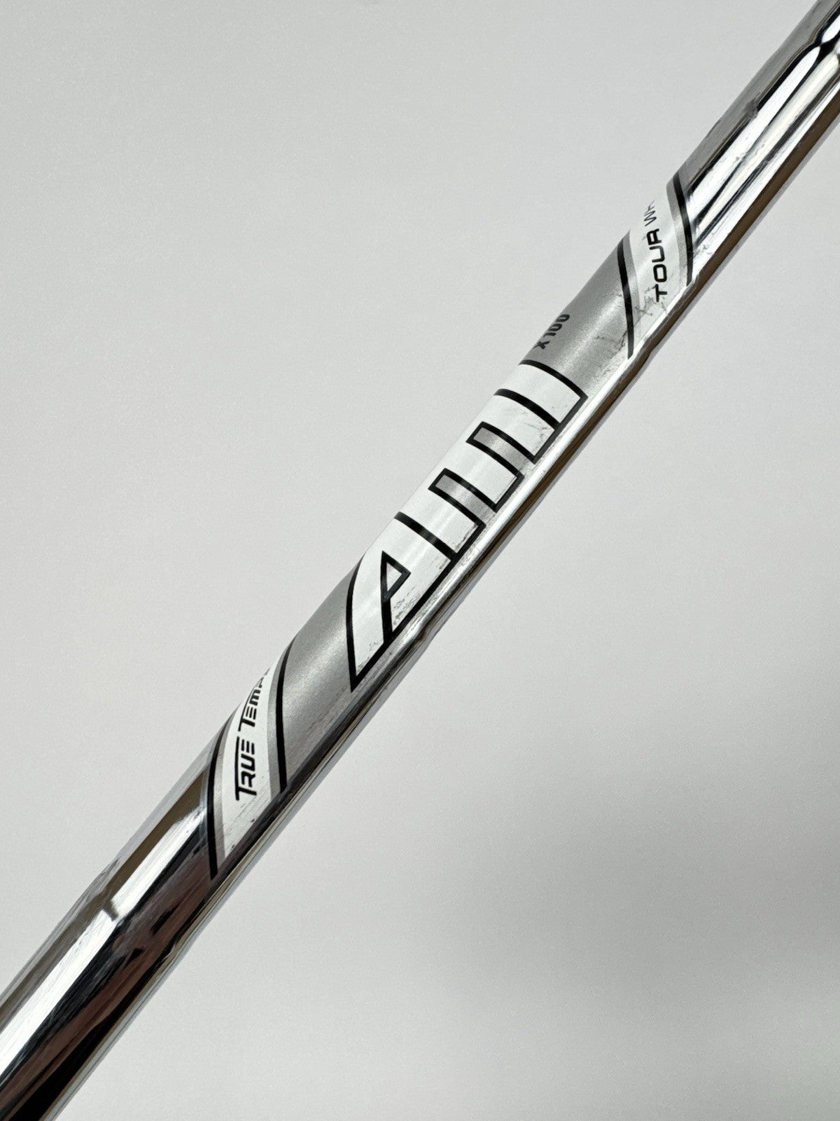 True Temper AMT White Iron Shaft Tour X100 X Flex Steel 36.25” /0.355 /327683