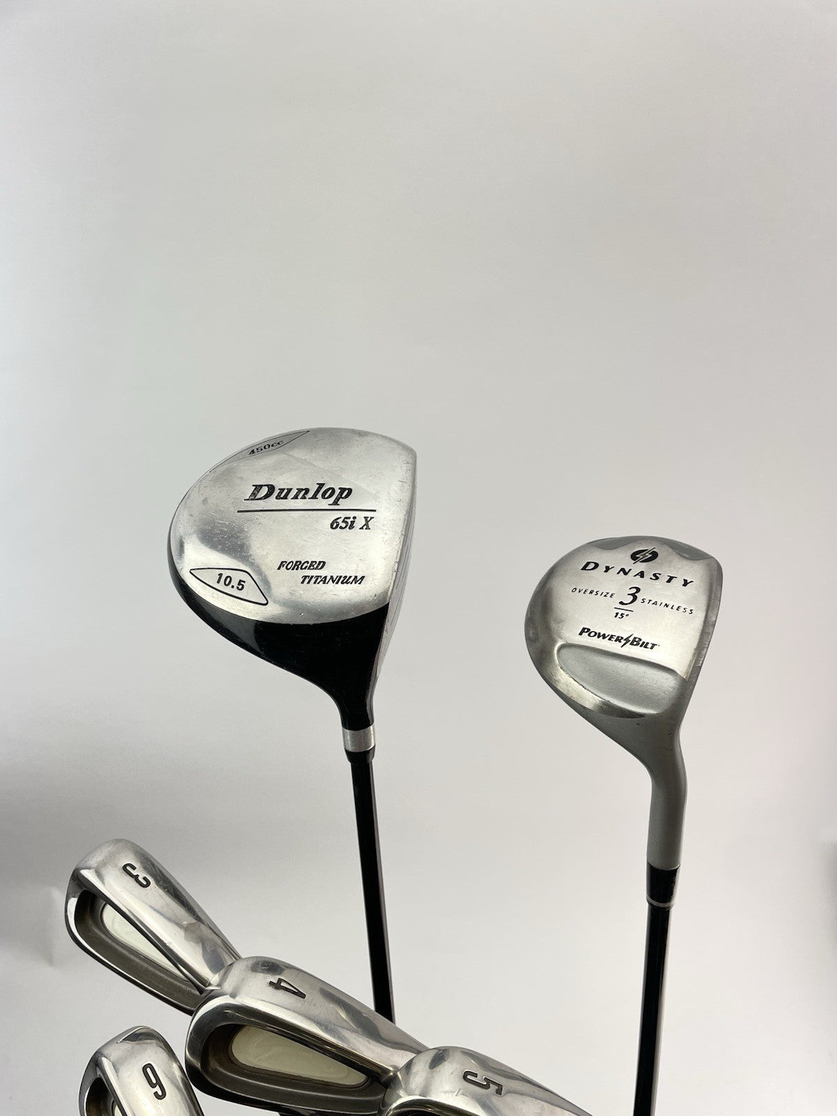 Mens Golf Package Set 12 Clubs Regular Flex /Right /New Grips /Cart Bag /289821