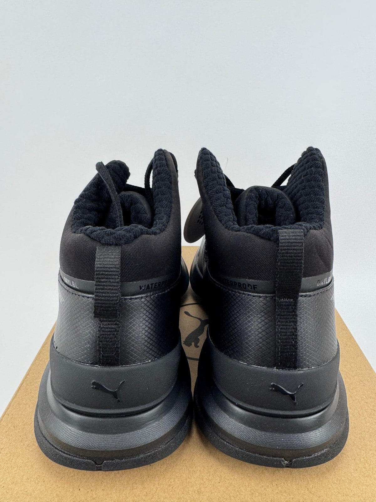 Puma DRYLBL Boot Women's Golf Shoes UK Size 6 Black Dark Grey Waterproof/321465