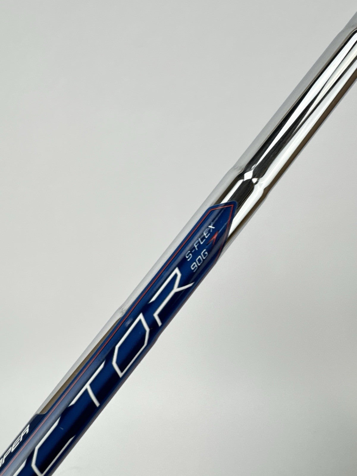 True Temper Vector Iron Shaft 90G Stiff Flex Steel 36” /0.370 Parallel /336557