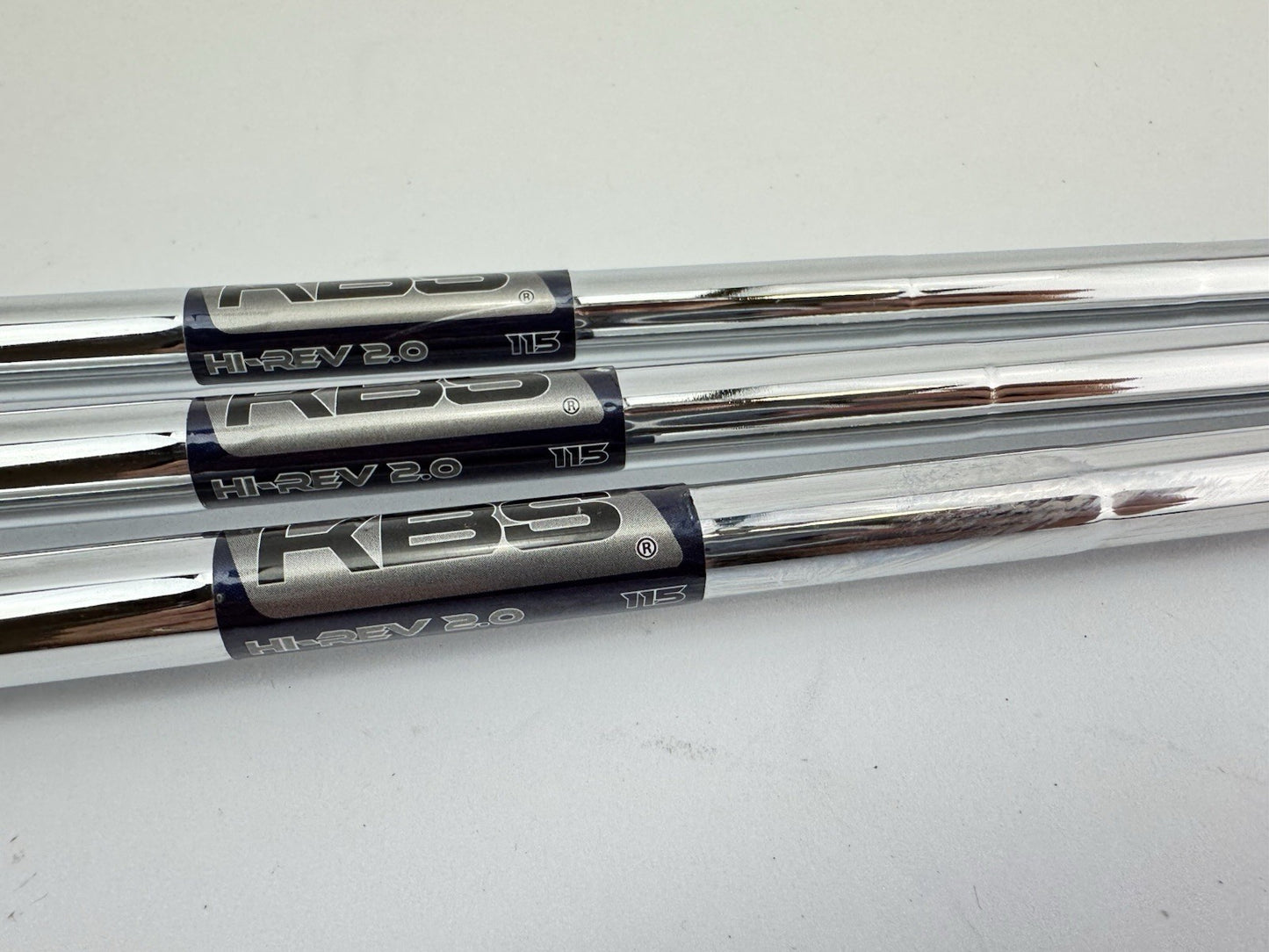 KBS Hi-Rev 2.0 Wedge Shaft Set (3) 115 Wedge Flex Steel /0.355 Tapered /289533