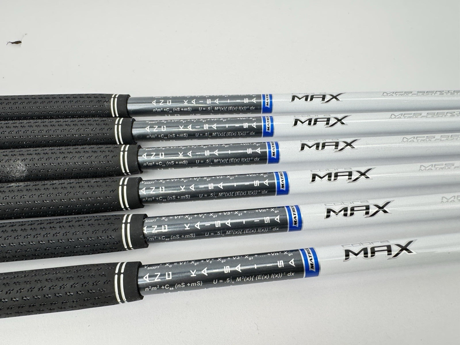 Matrix Senior Iron Shaft Set (6) 5-PW White Tie Graphite/Grips /0.355 /340341