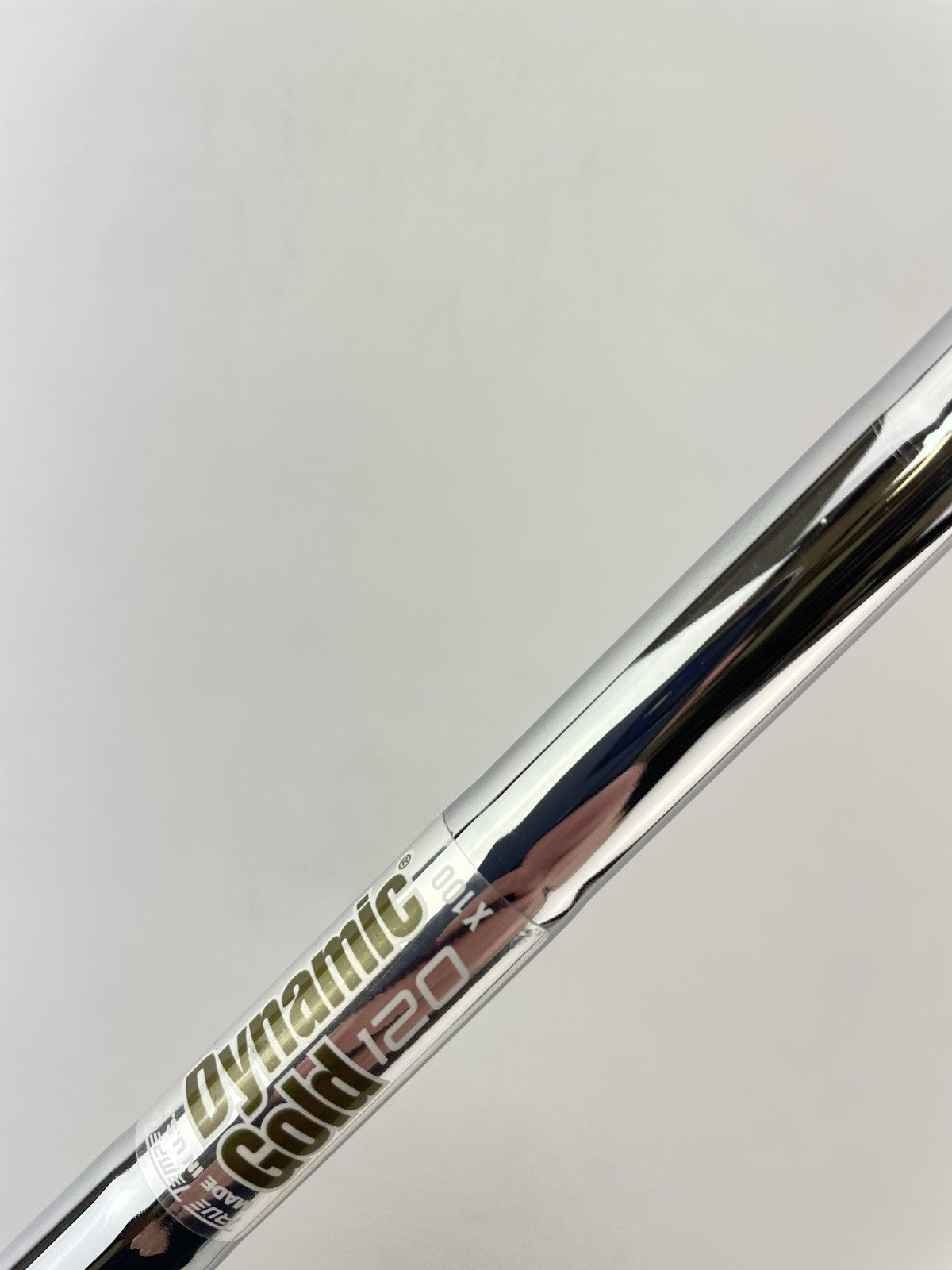 Dynamic Gold 120 Iron Shaft X100 Extra Stiff Flex Steel 35 /0.355 Tapered/238416