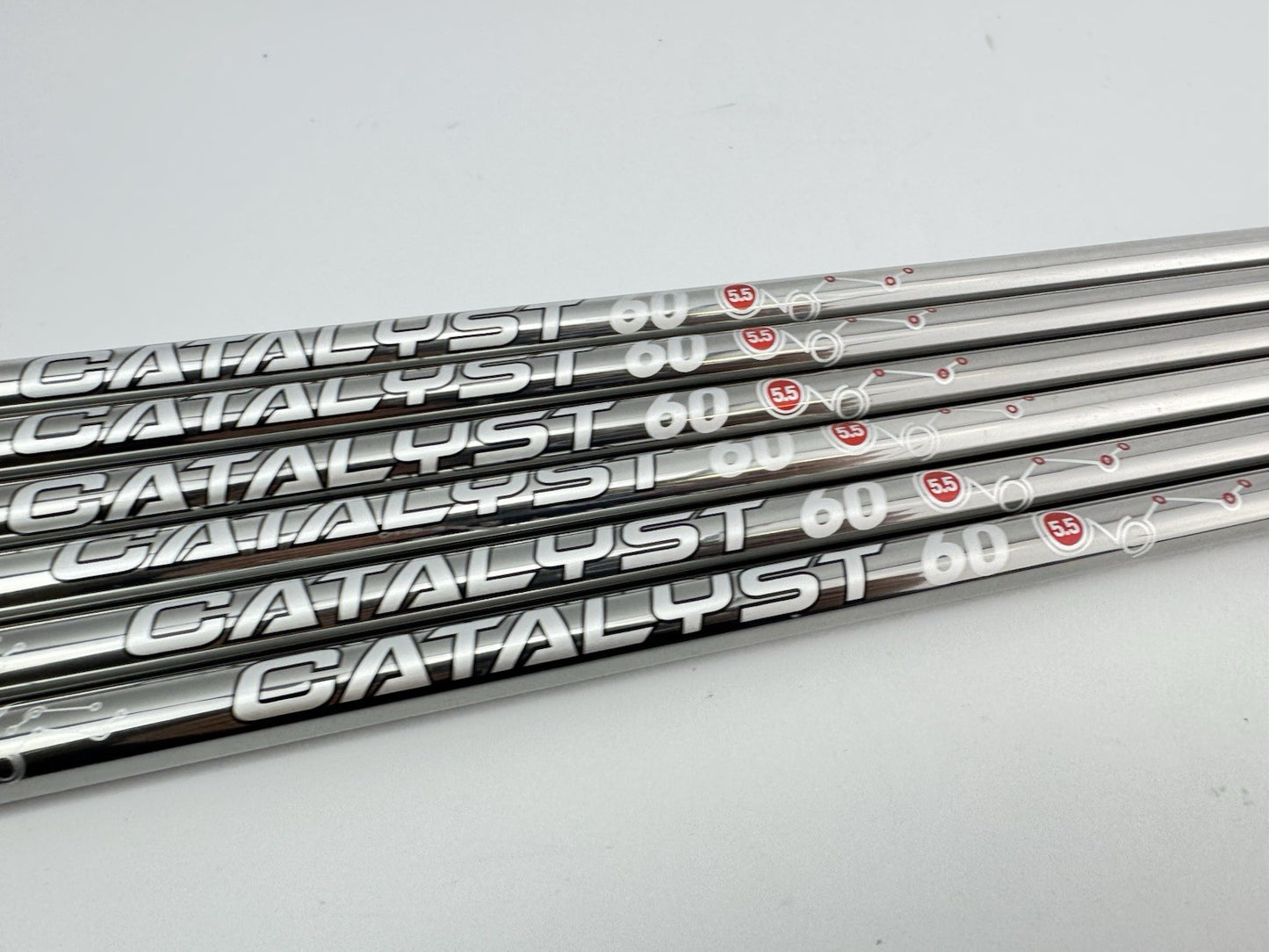 Catalyst 60 Iron Shaft Set (6) 5.5 Regular Flex Graphite /0.355 Tapered /336513