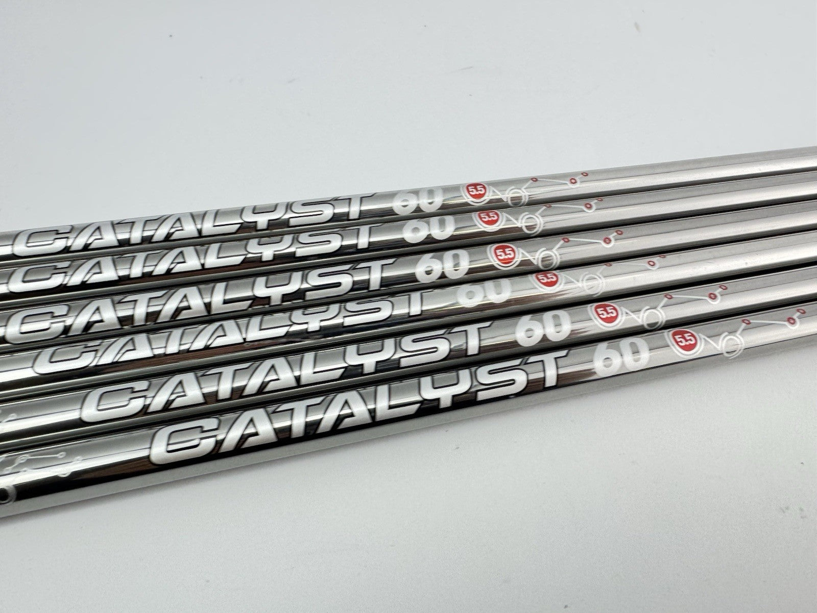 Catalyst 60 Iron Shaft Set (6) 5.5 Regular Flex Graphite /0.355 Tapered /336513
