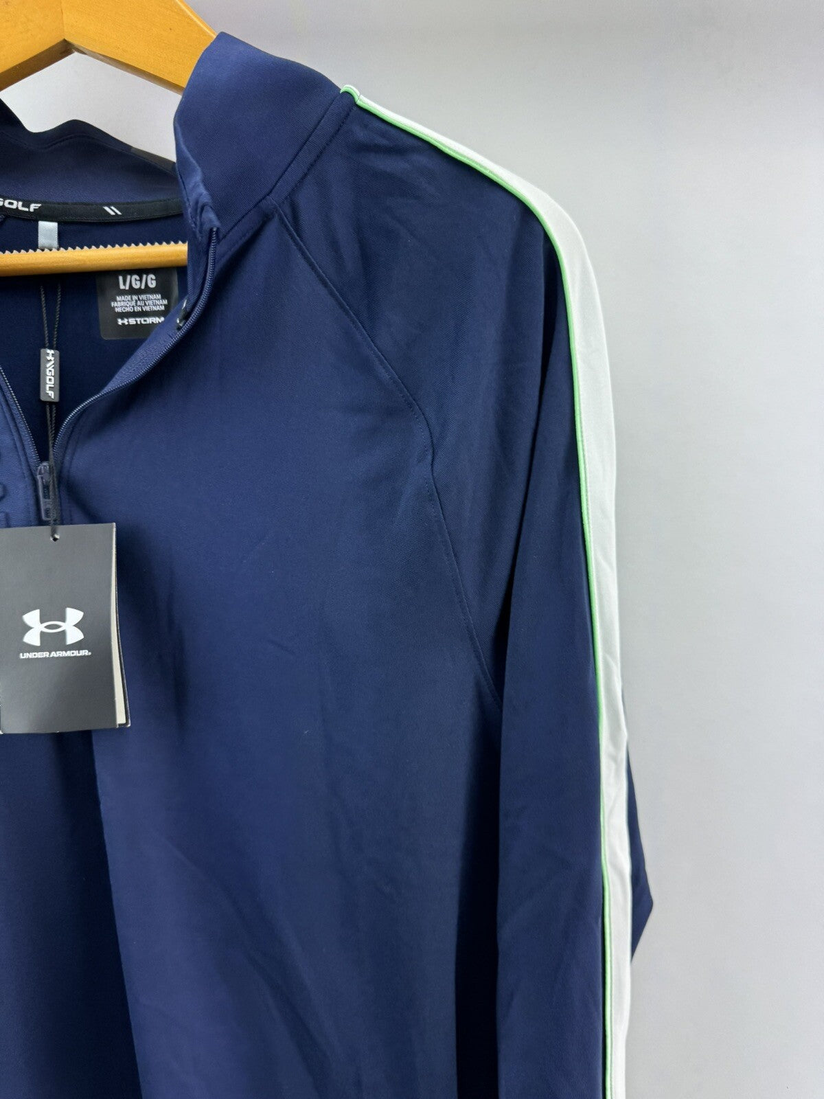 Under Armour Storm Pullover 1/4 Zip Mens UK Large /Navy /New /207186
