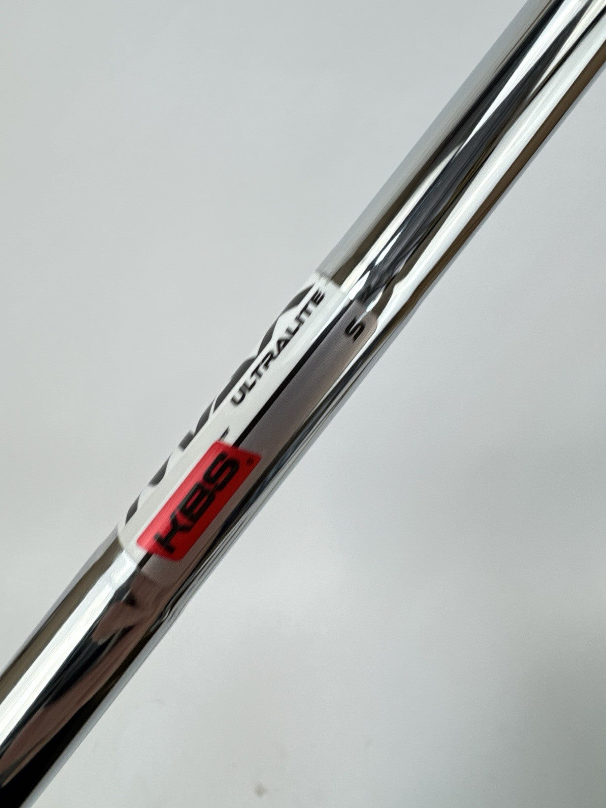 KBS Max Ultralite Iron Shaft Stiff Steel 36.25" /0.370 Parallel /339055