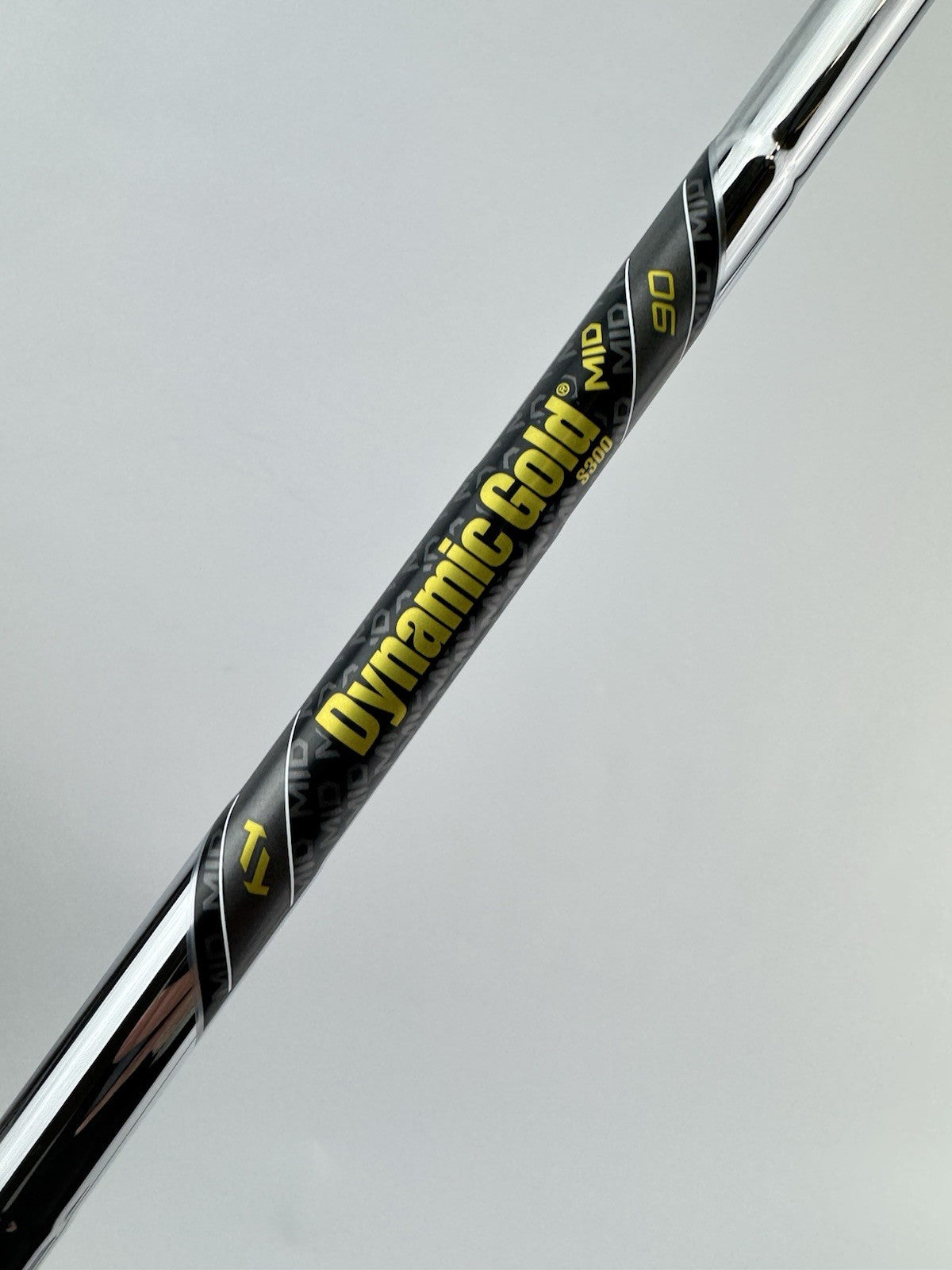 Dynamic Gold 90 Mid Iron Shaft Stiff Flex Steel 35” /0.370 Parallel /305768