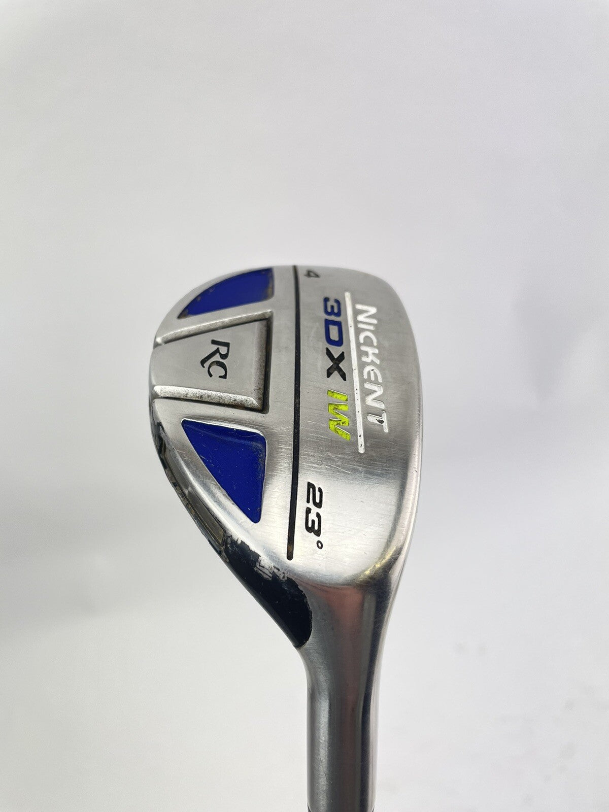Nickent Golf 4 Hybrid 23* 3DX IW Regular Graphite /Right /New Grip /208960