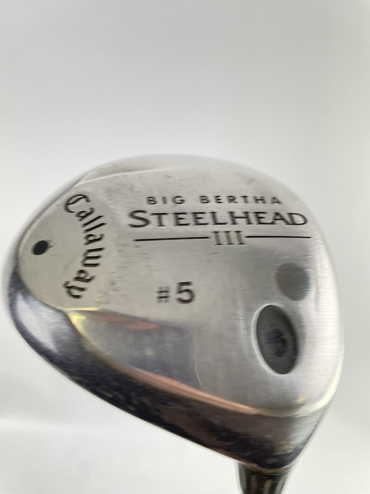 Callaway Ladies 5 Wood Big Bertha Steelhead III Ladies Graphite /New Grip/84042