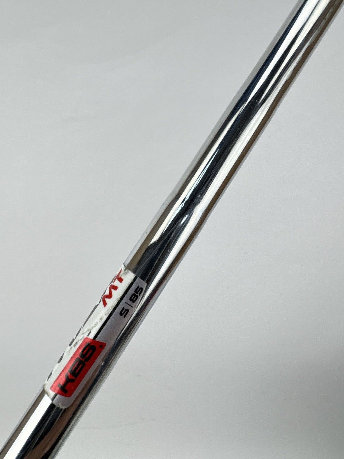 KBS Max MT 85 Iron Shaft Stiff Flex Steel 35.25” /0.370 Parallel /348467