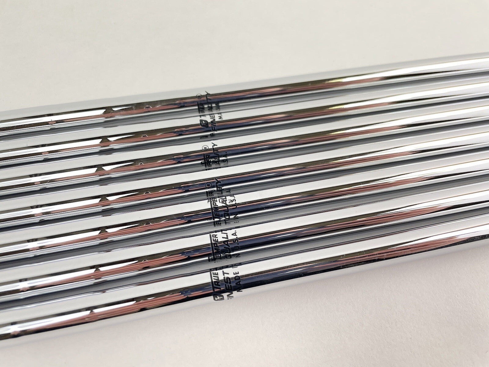 True Temper Iron Shaft Set (7) Junior /Ladies Flex Steel 0.370 Parallel 37" /New3