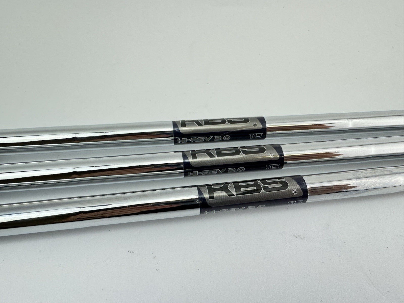 KBS Hi-Rev 2.0 Wedge Shaft Set (3) 115 Wedge Flex Steel /0.355 Tapered /289530