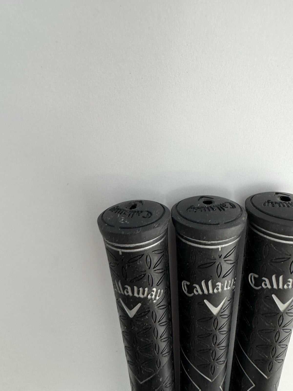 Callaway Ladies Golf Grips (3) Black /Rubber /Pulled /287404