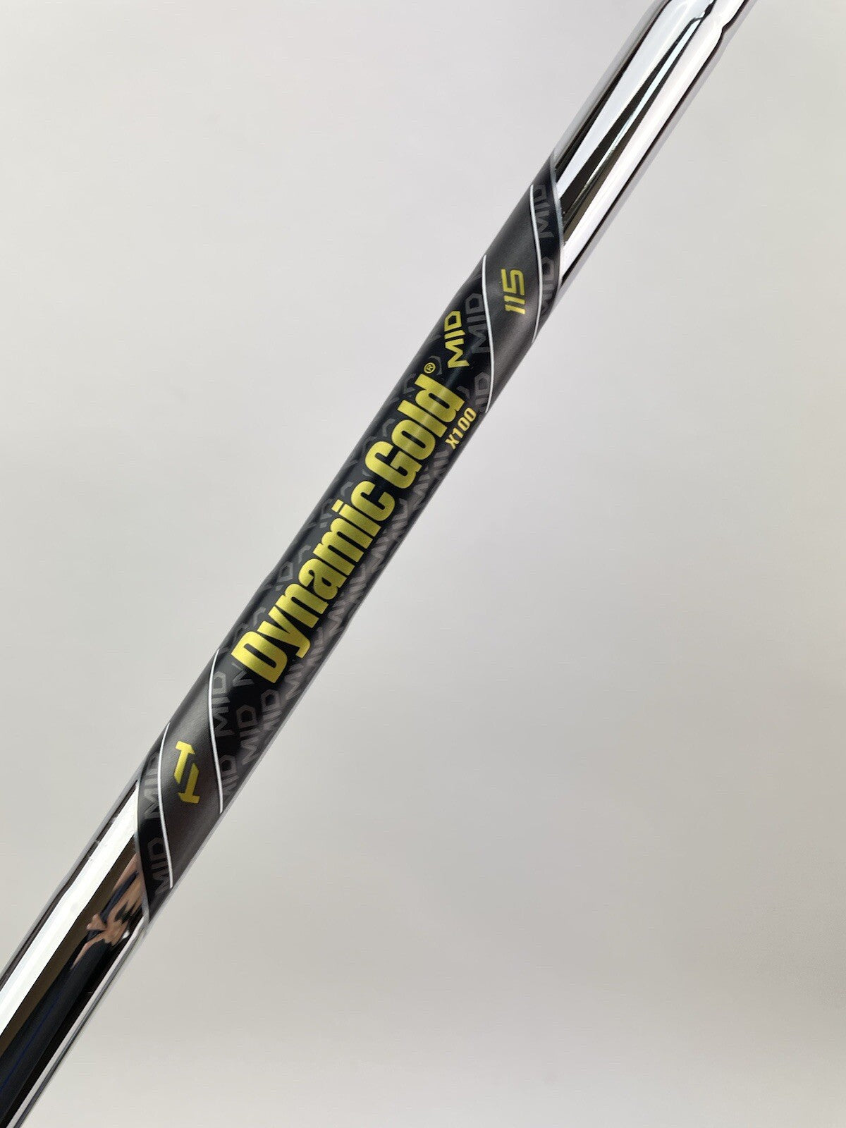 Dynamic Gold 115 Iron Shaft MID X100 X Flex Steel 35" /0.370 Parallel /183320