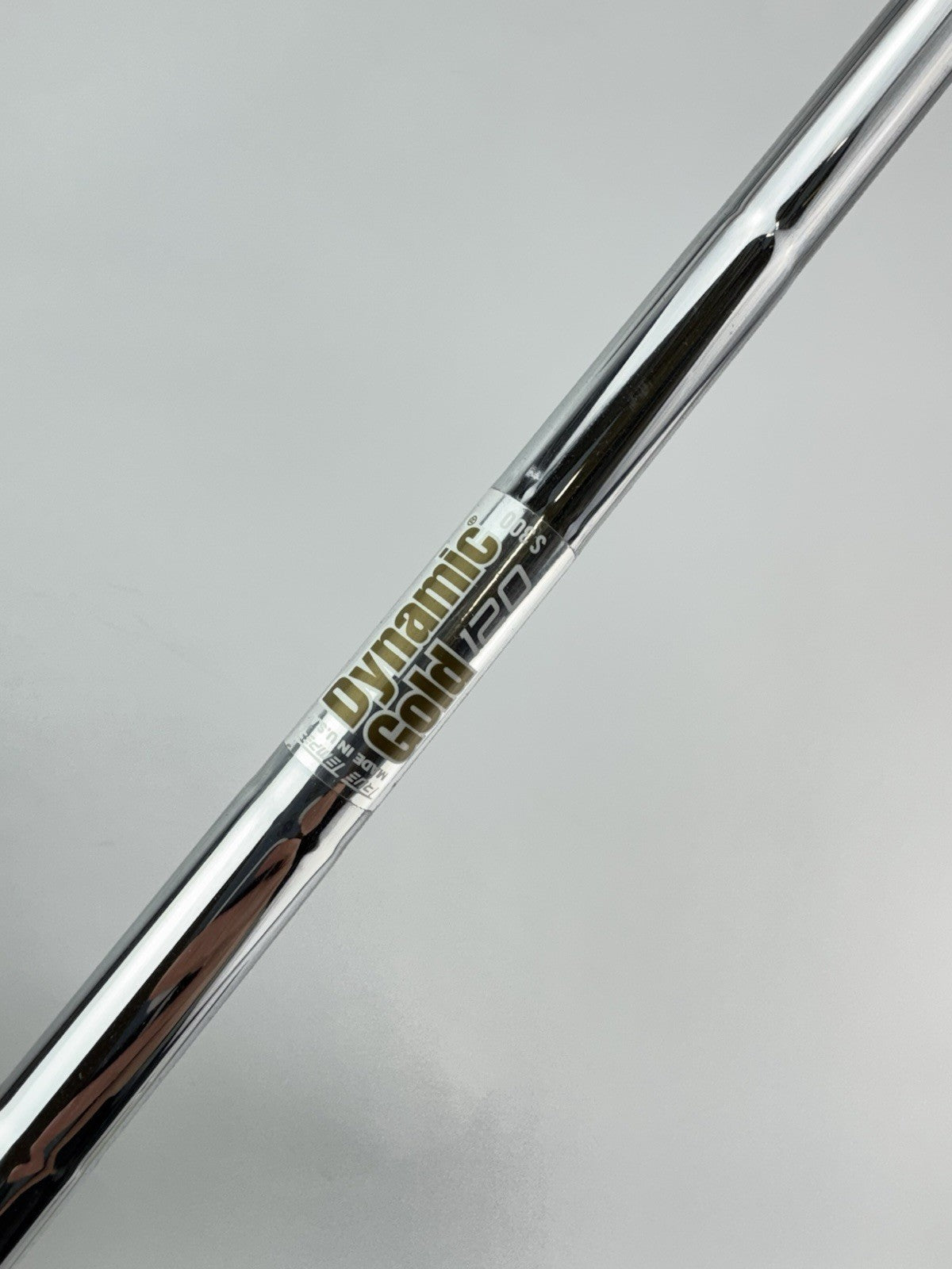 Dynamic Gold 120 Iron Shaft S300 Stiff Flex Steel 35.25” /0.355 Tapered /308980