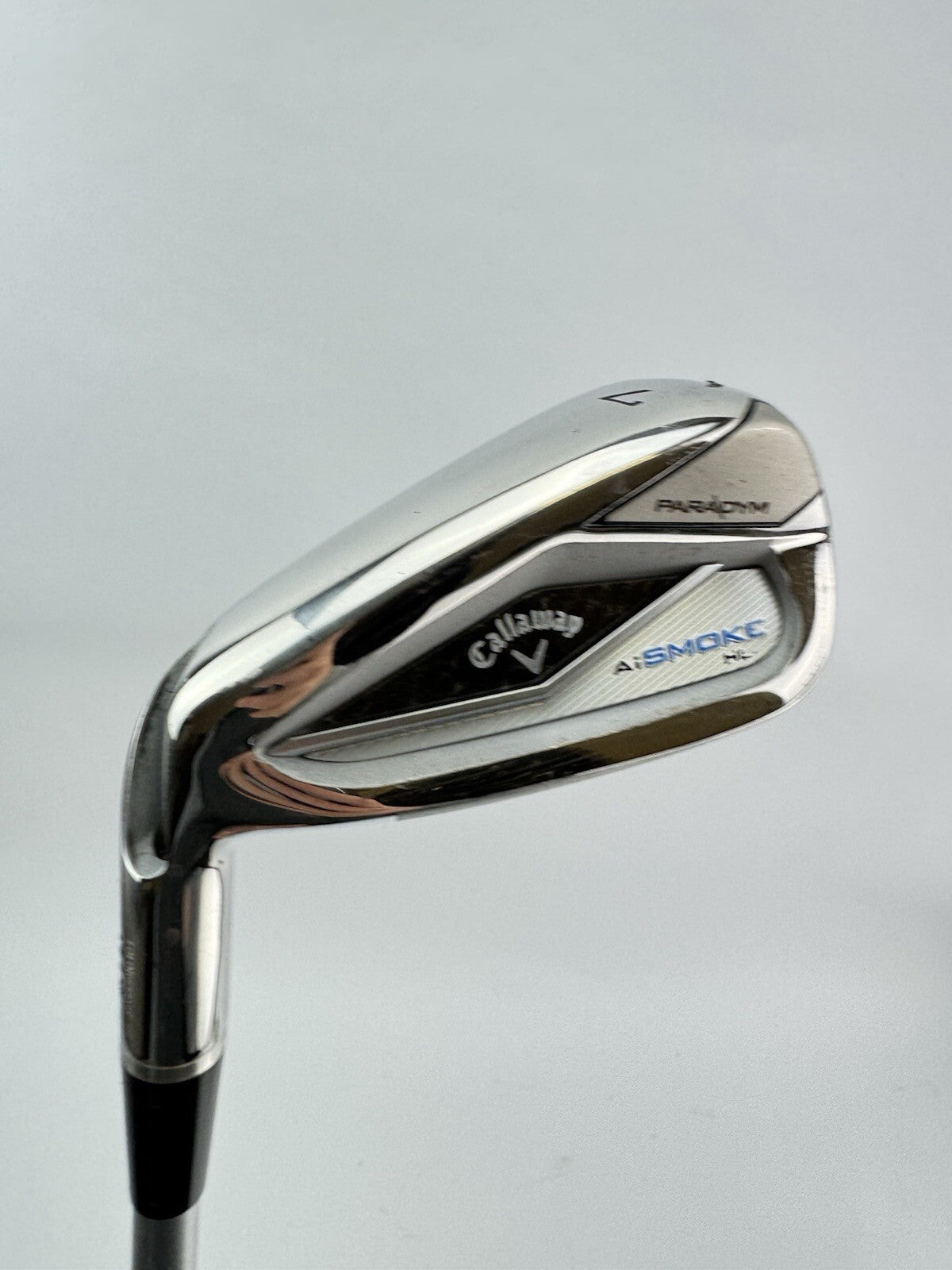 Callaway Paradym AI Smoke 7 Iron Left Hand Ascent Senior Graphite +1/2” /225211
