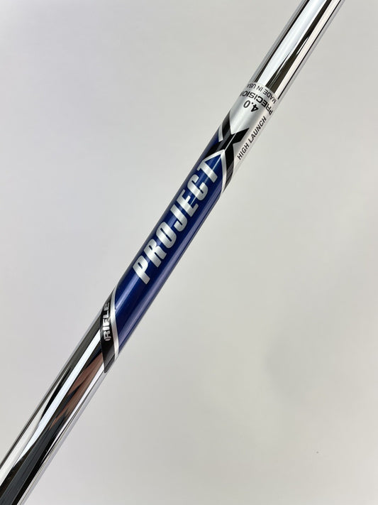 Project X 4.0 Iron Shaft Soft Flex Steel High Launch 40.75” /0.370 /New /163850