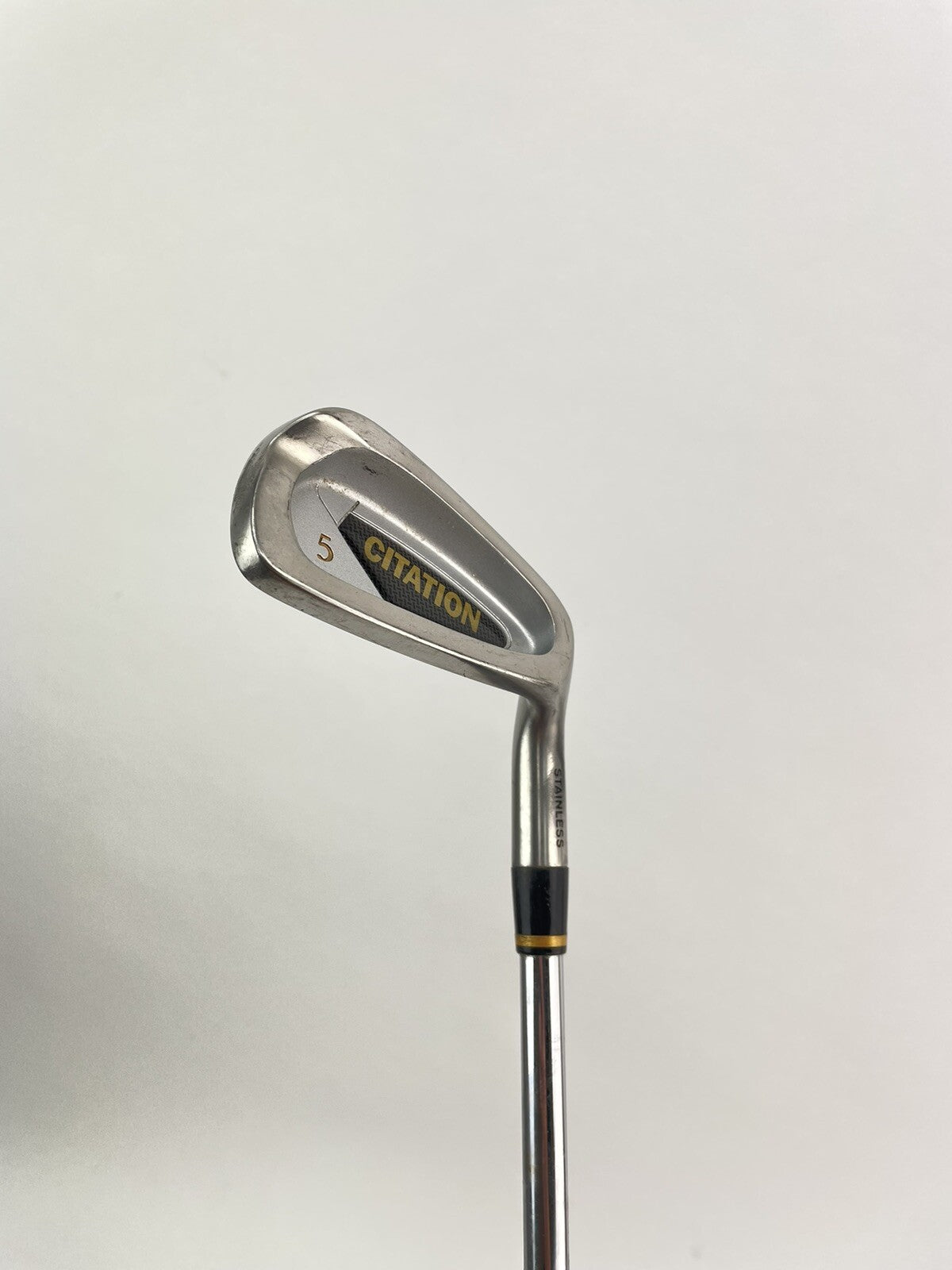 PowerBilt Golf 5 Iron Citation Regular Flex Steel /Right Handed /New Grip /1812816