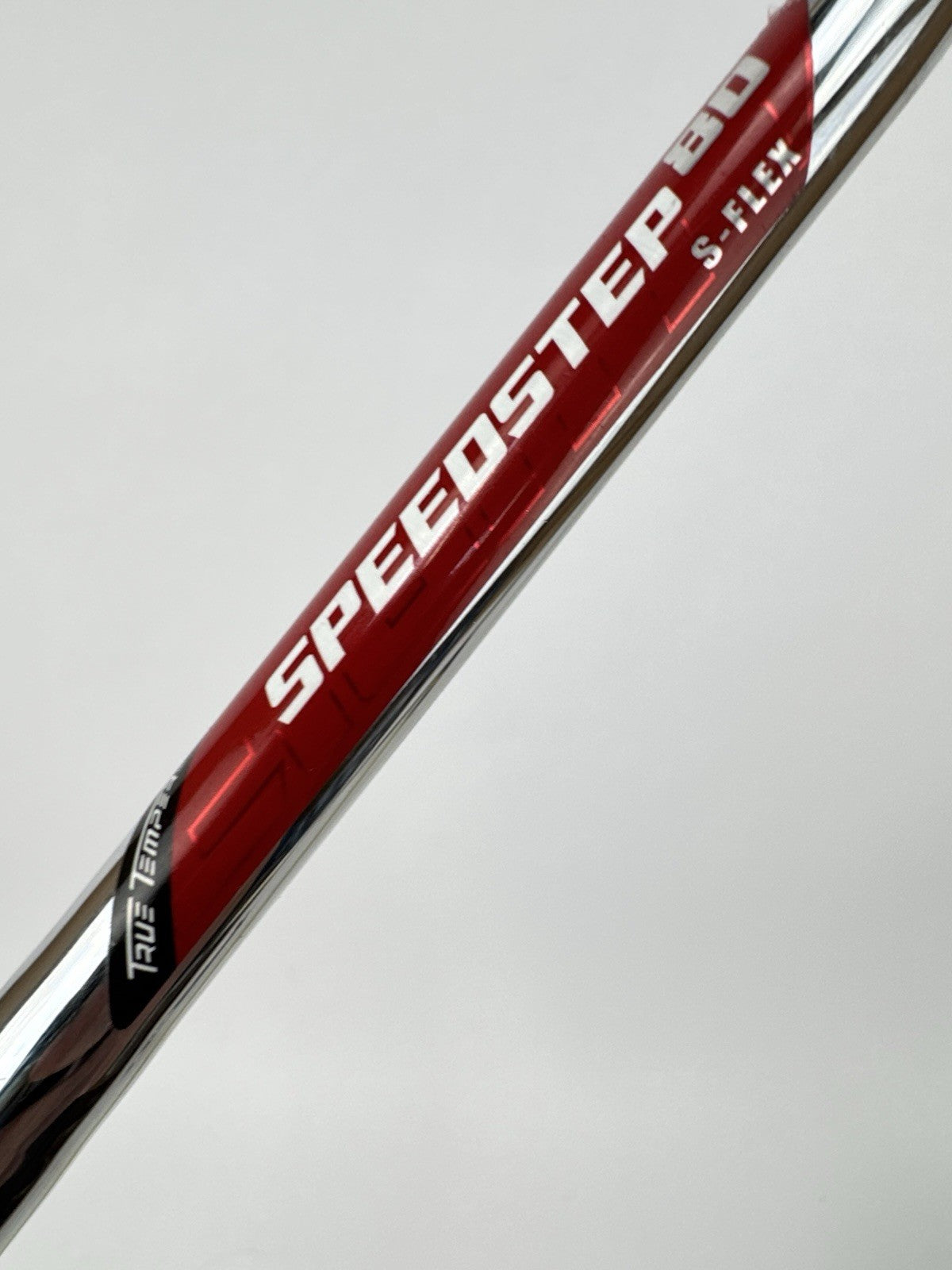 True Temper SpeedStep 80 Iron Shaft Stiff Flex Steel 35.25”/0.370 Parallel/338384
