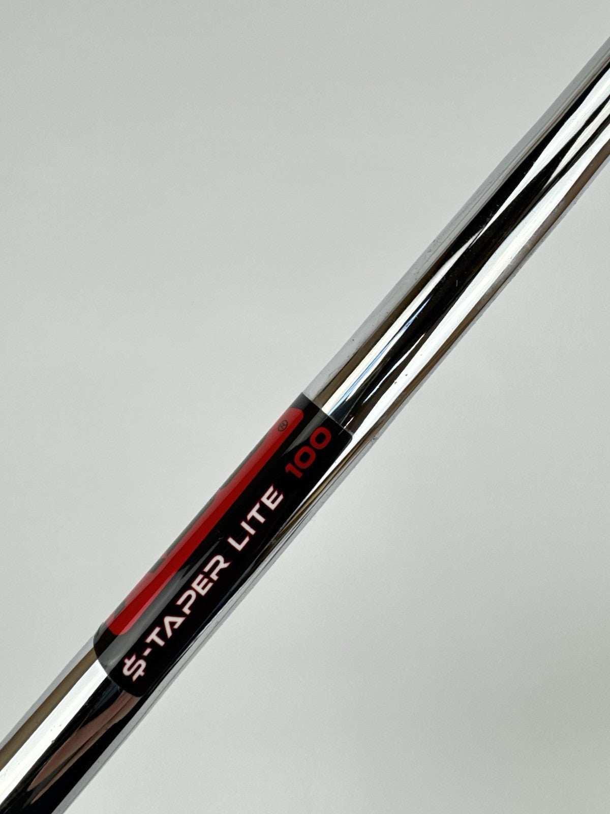 KBS $-Taper Lite 100 Iron Shaft Regular Flex Steel 35.5” /0.355 Tapered /320027