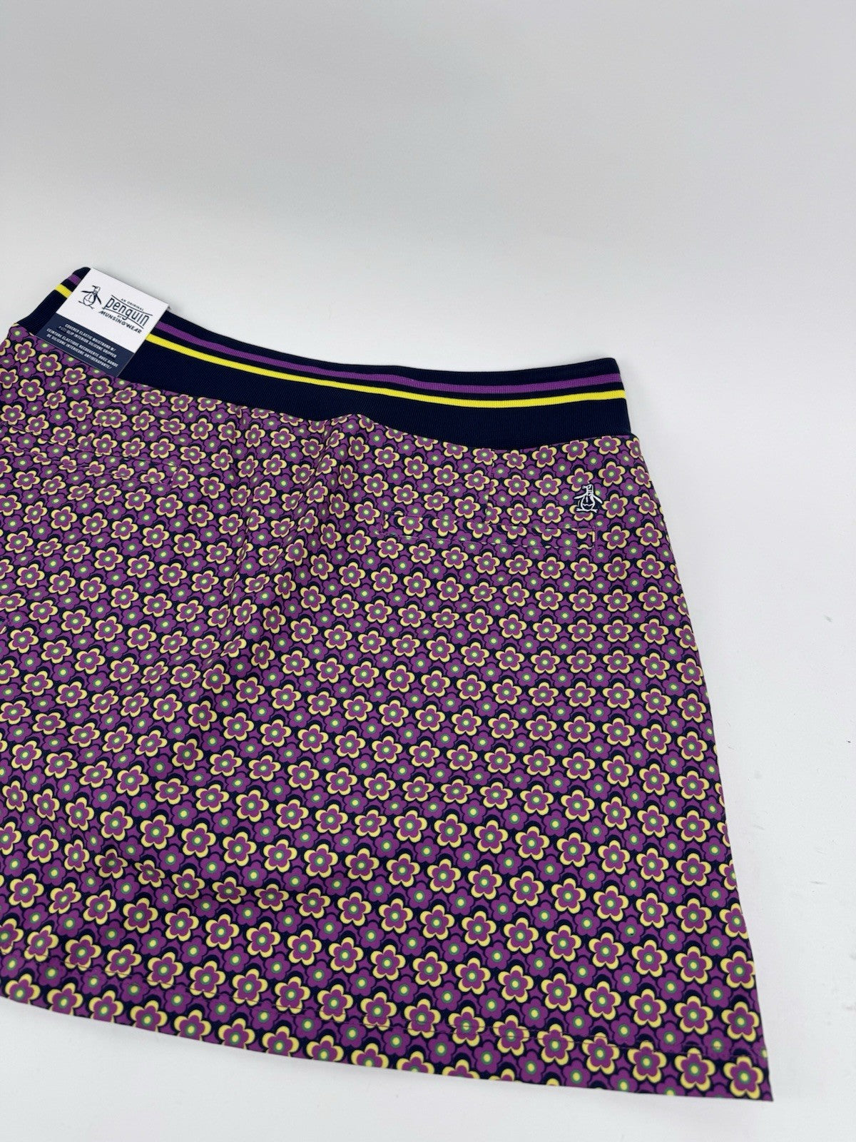 Original Penguin Women’s Floral Print Pull On Pleated Skort Size Small/ 317885