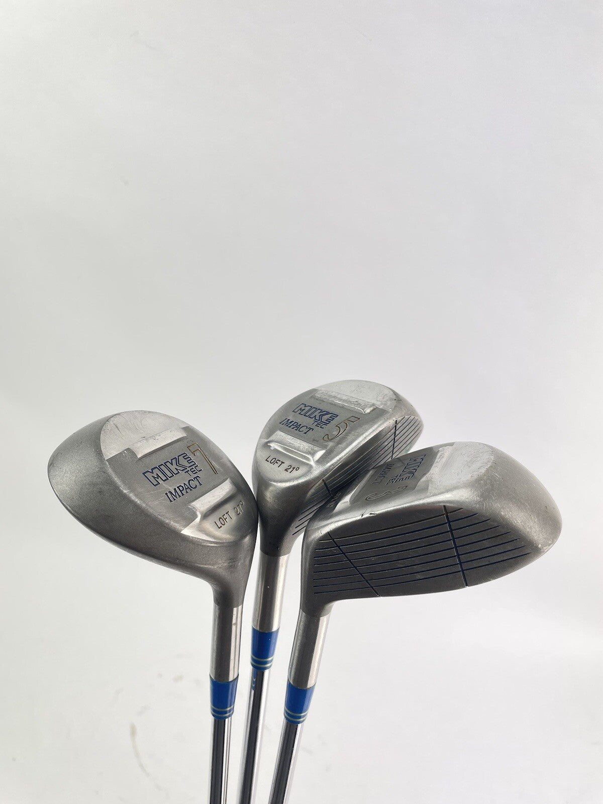Ladies Golf Fairway Wood Set 3,5&7 Woods Ladies Steel /Right /New Grips /183891