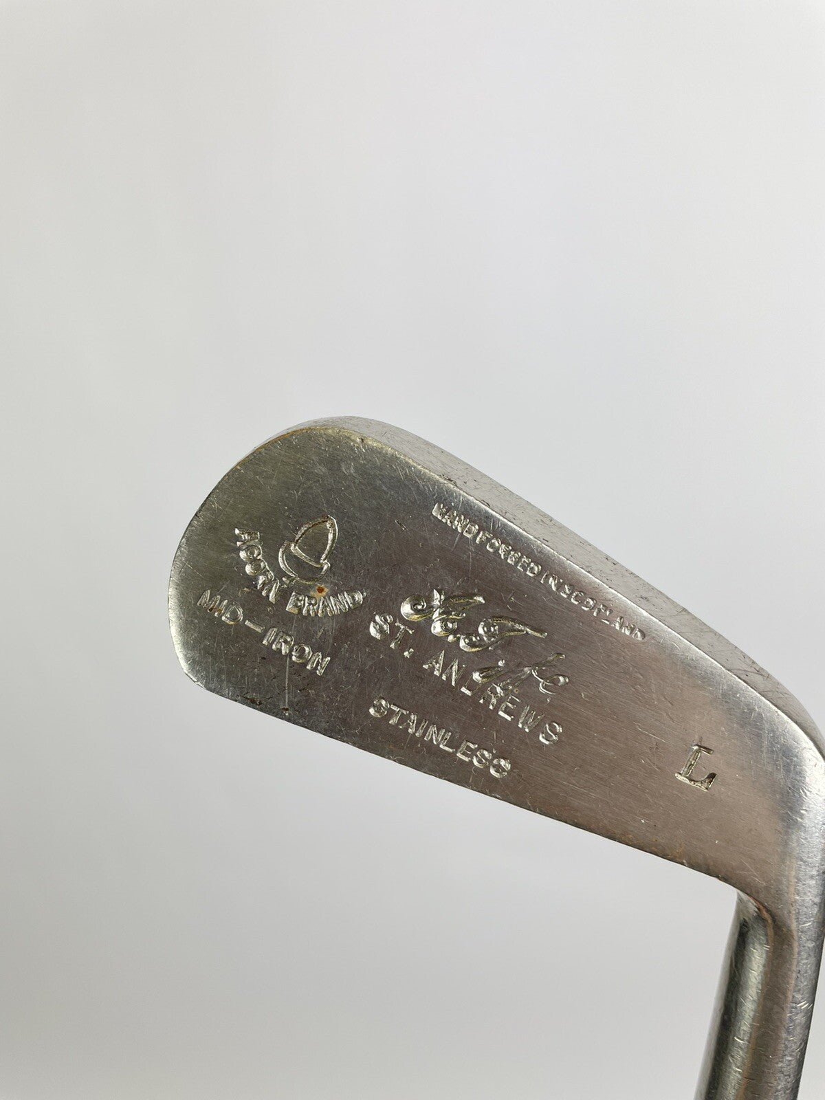 Hickory Ladies Mid Iron Acorn Brand A.Fyfe St Andrews /Right Handed /37.25”1