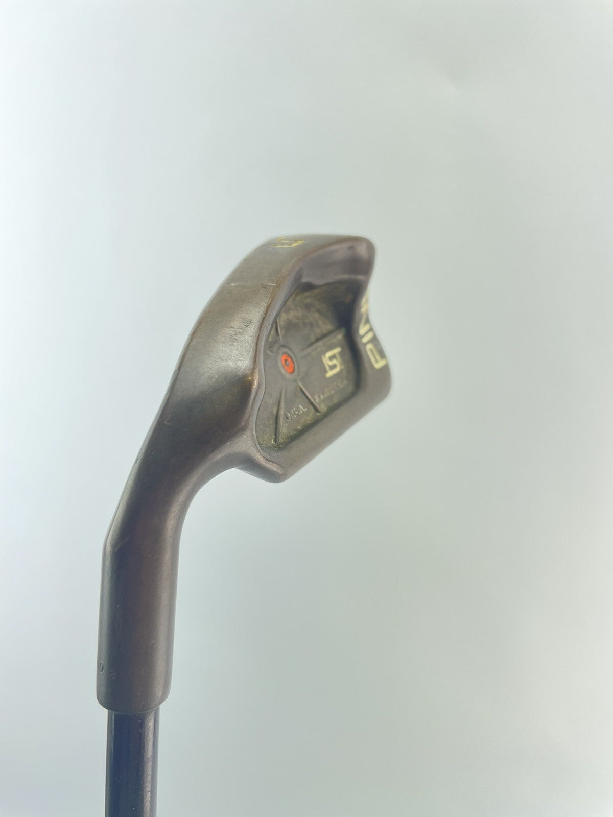 Ping ISI Becu 5 Iron Beryllium Orange Dot Regular Graphite /Left /New Grip/215764
