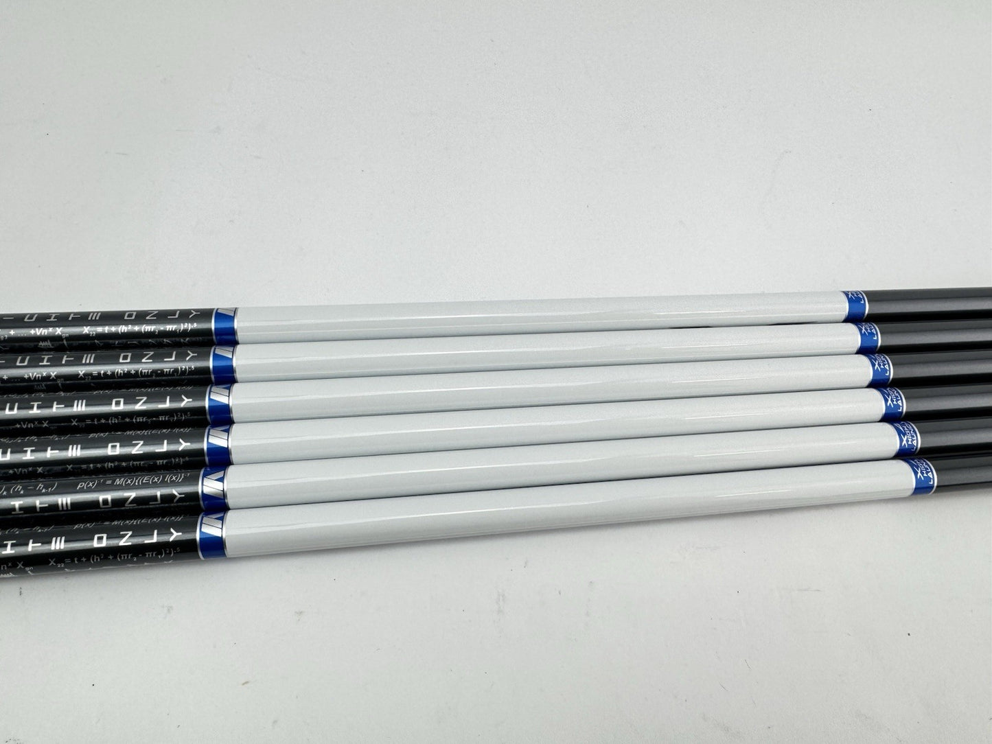 Matrix Ozik White Tie Iron Shaft Set (7) X4 Lite Senior Graphite 42”/0.370/New8