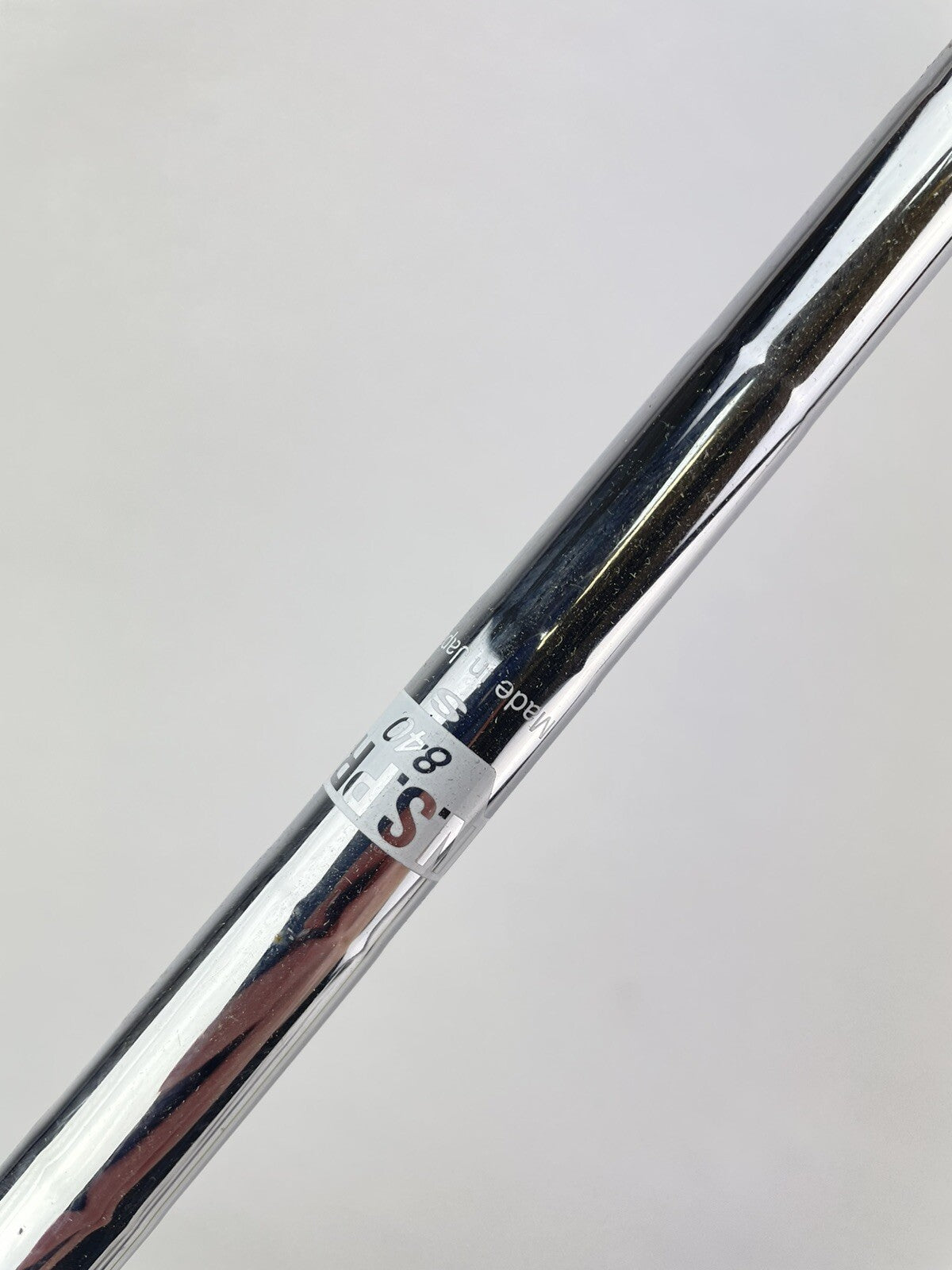 Nippon 840 Iron Shaft Stiff Flex Steel 36.25" /0.370 Parallel Tip /201833