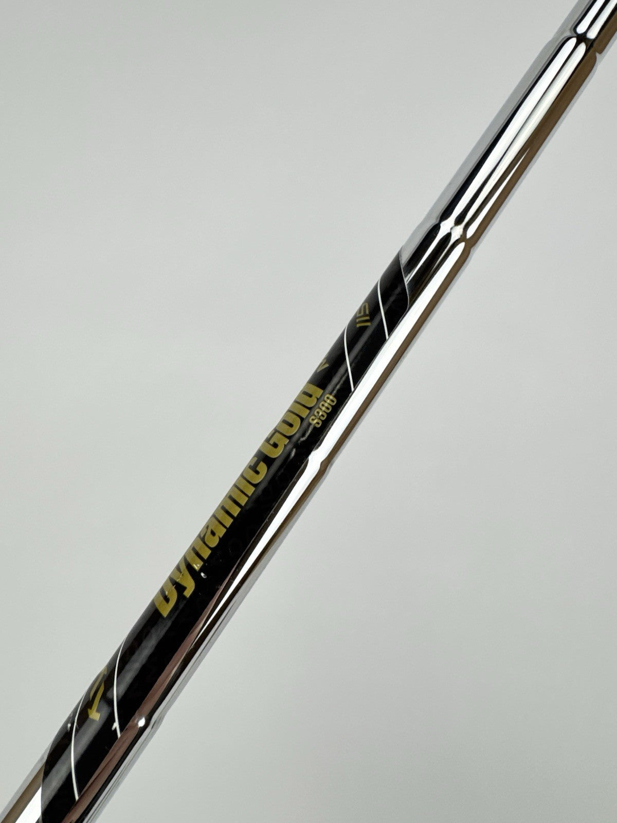 Dynamic Gold 115 Iron Shaft Mid S300 Stiff Steel 36.25” /Pured /0.355 /312366