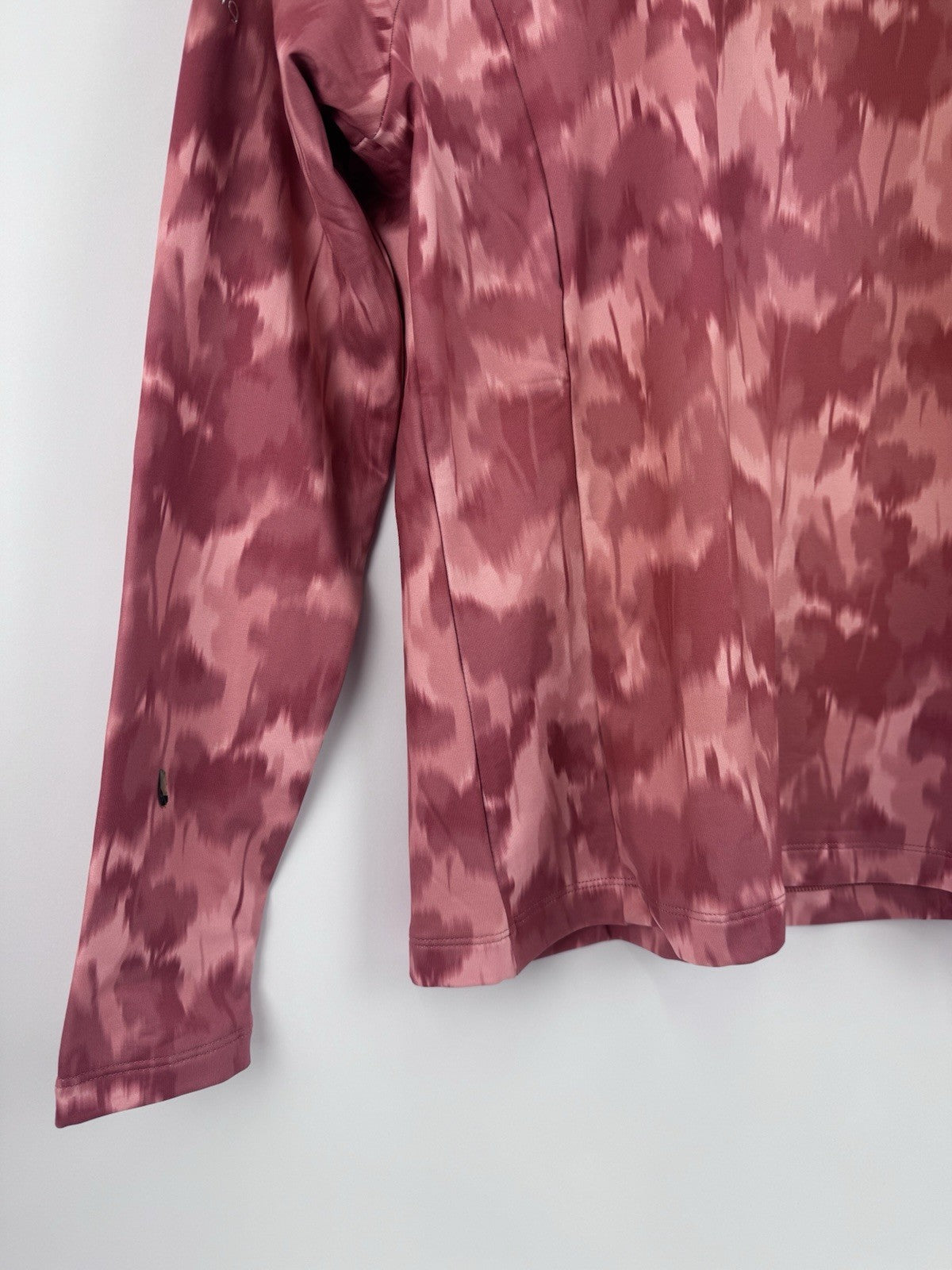 Ping Jasmine Golf Jumper Women's UK Size 6 Rose Multi Long Sleeve Zip Up/315113